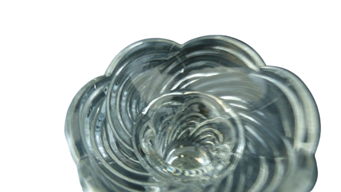 Lot de 2 bougeoirs en cristal - Photo 9