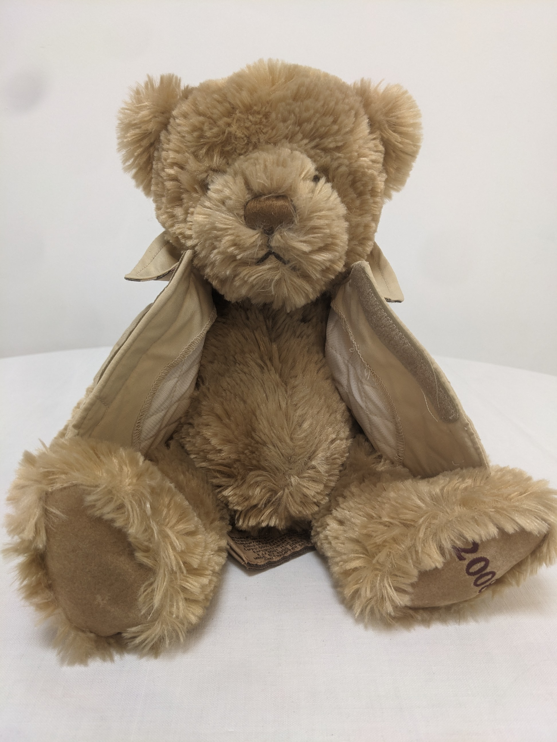 Peluche Ours Couché - La Du Pays De L'Ours