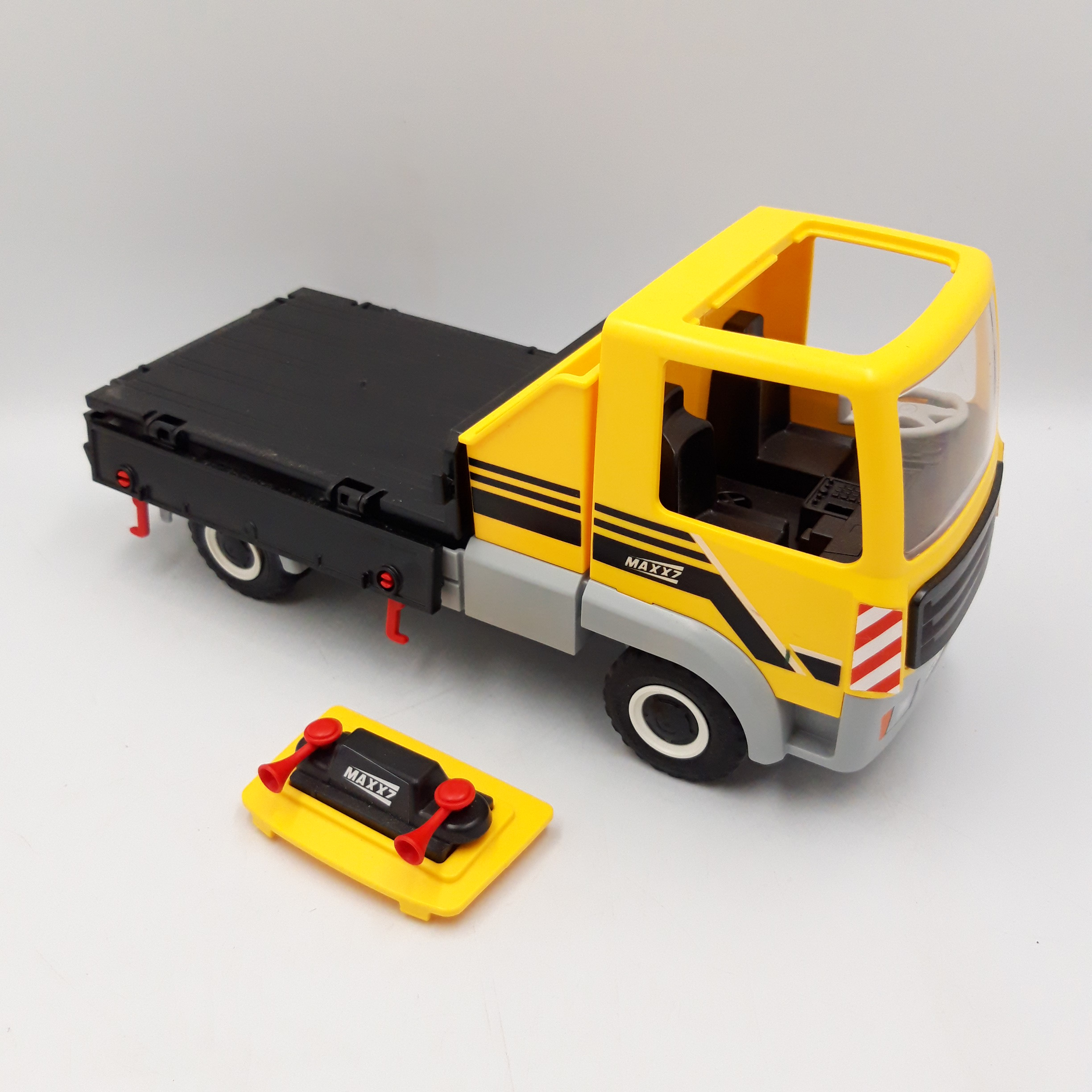 Playmobil référence d'origine 70742 'Site de travaux avec camion et ouvriers' 18 pièces - Bon état - Photo 6