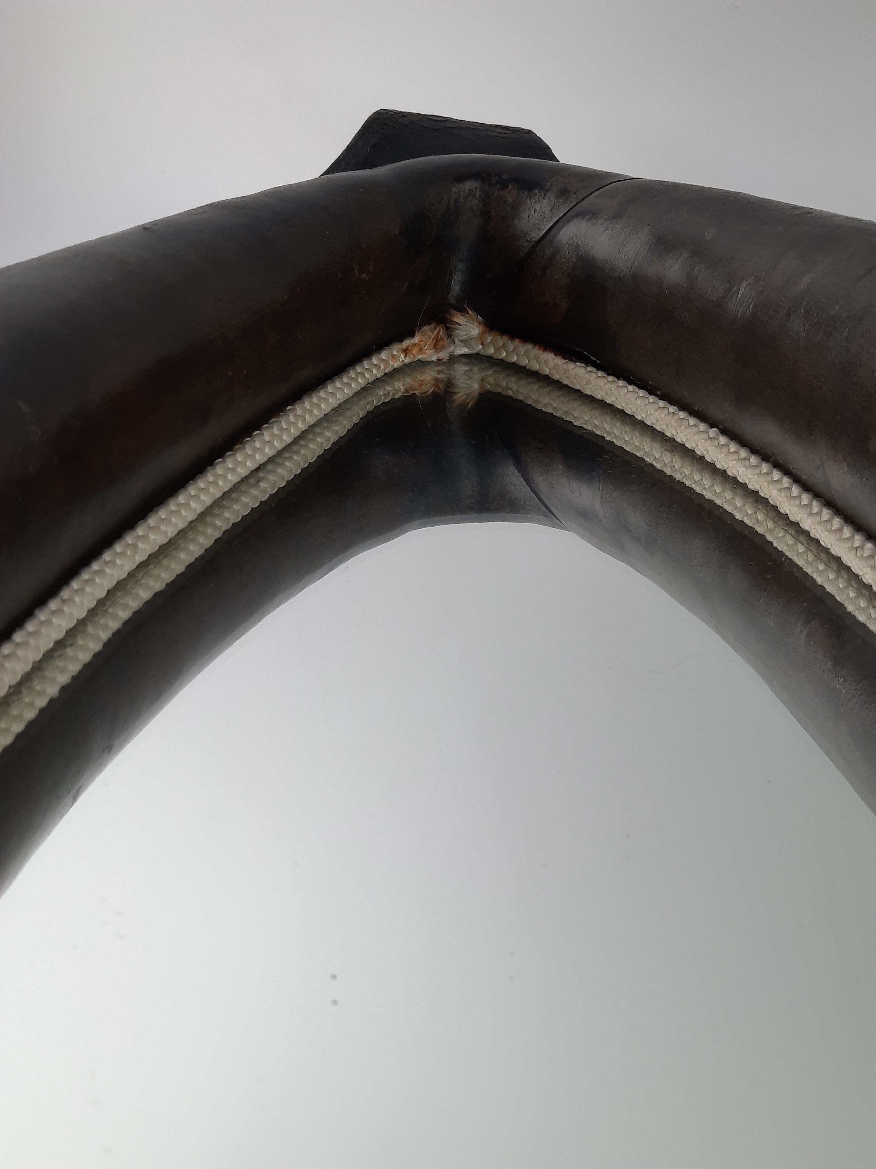 Ancien collier miroir de cheval - Photo 3