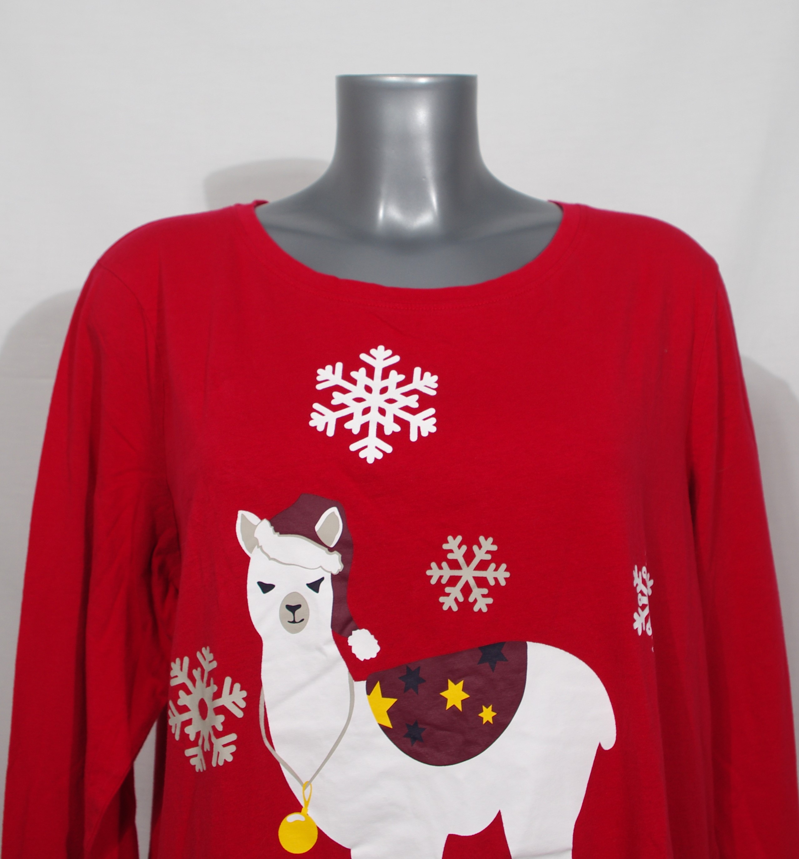 🎅 T-shirt de Noël rouge - bon prix collection - 44/46 🎄🎅 - Photo 1