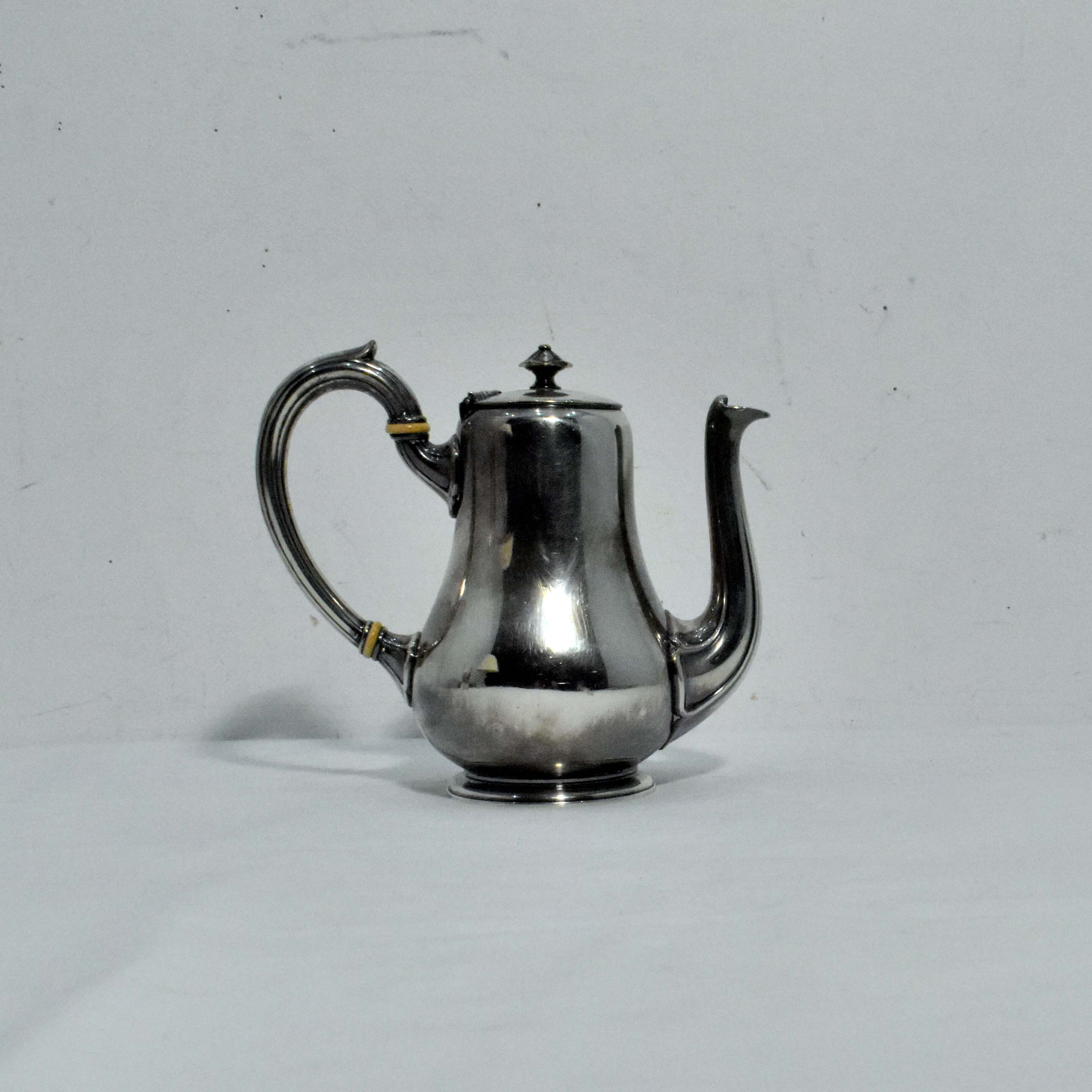 Petite Théière Ancienne - Christofle® - Métal Argenté - Bon état - Photo 16