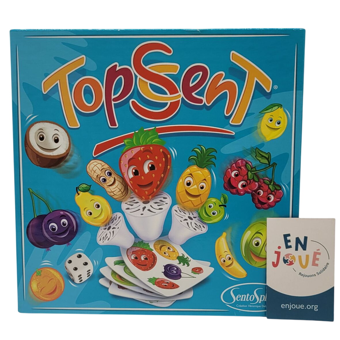 Acheter Jeux d'ambiance Topscent - SentoSphère - Dès 6 ans. - 12,00 € Jeux d'ambiance Topscent - SentoSphère - Dès 6 ans. - reconditionné disponible sur Label Emmaüs