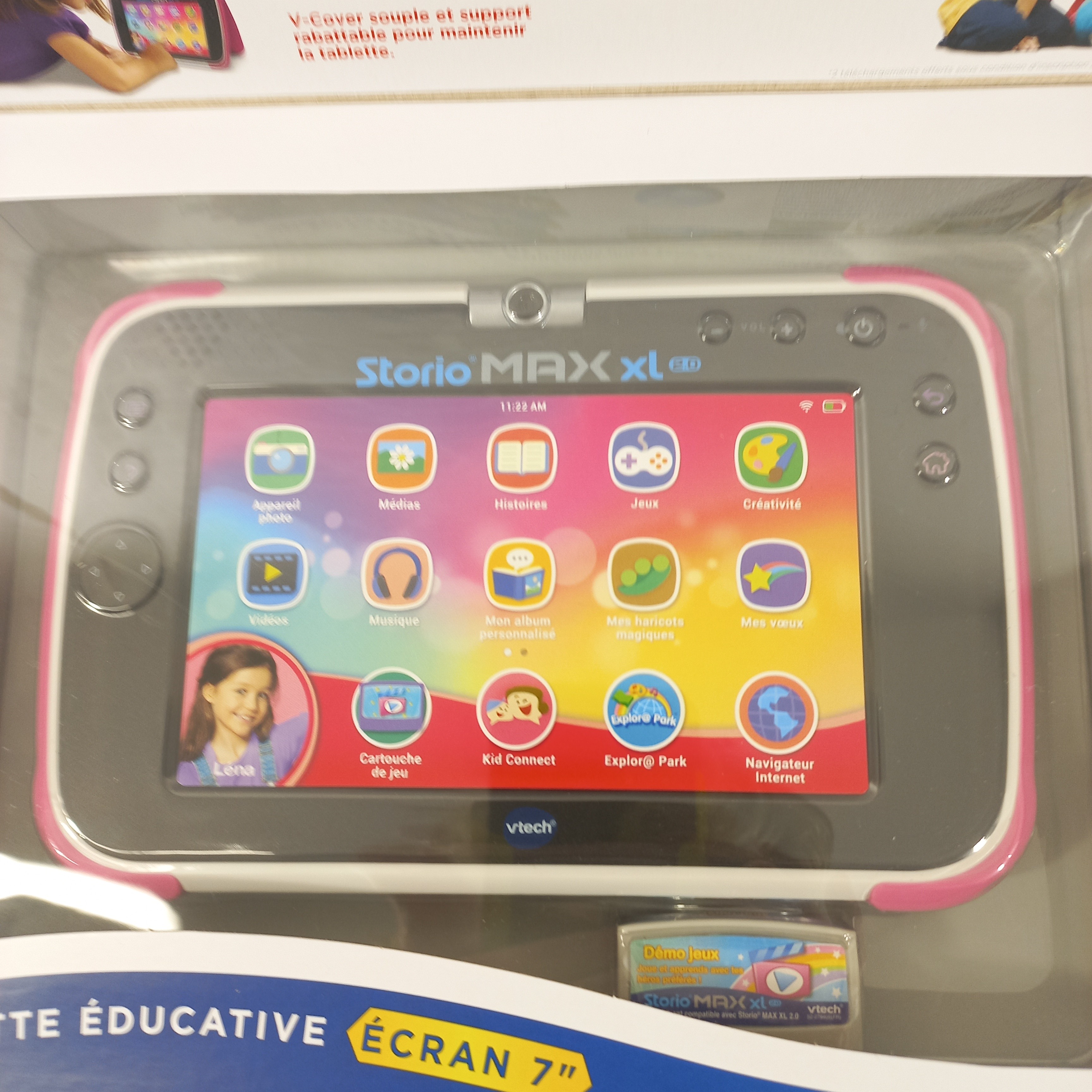 V TECH_STORIO MAX XL 2.0_TABLETTE ROSE DE 3 A 11 ANS - Bon état - Photo 3