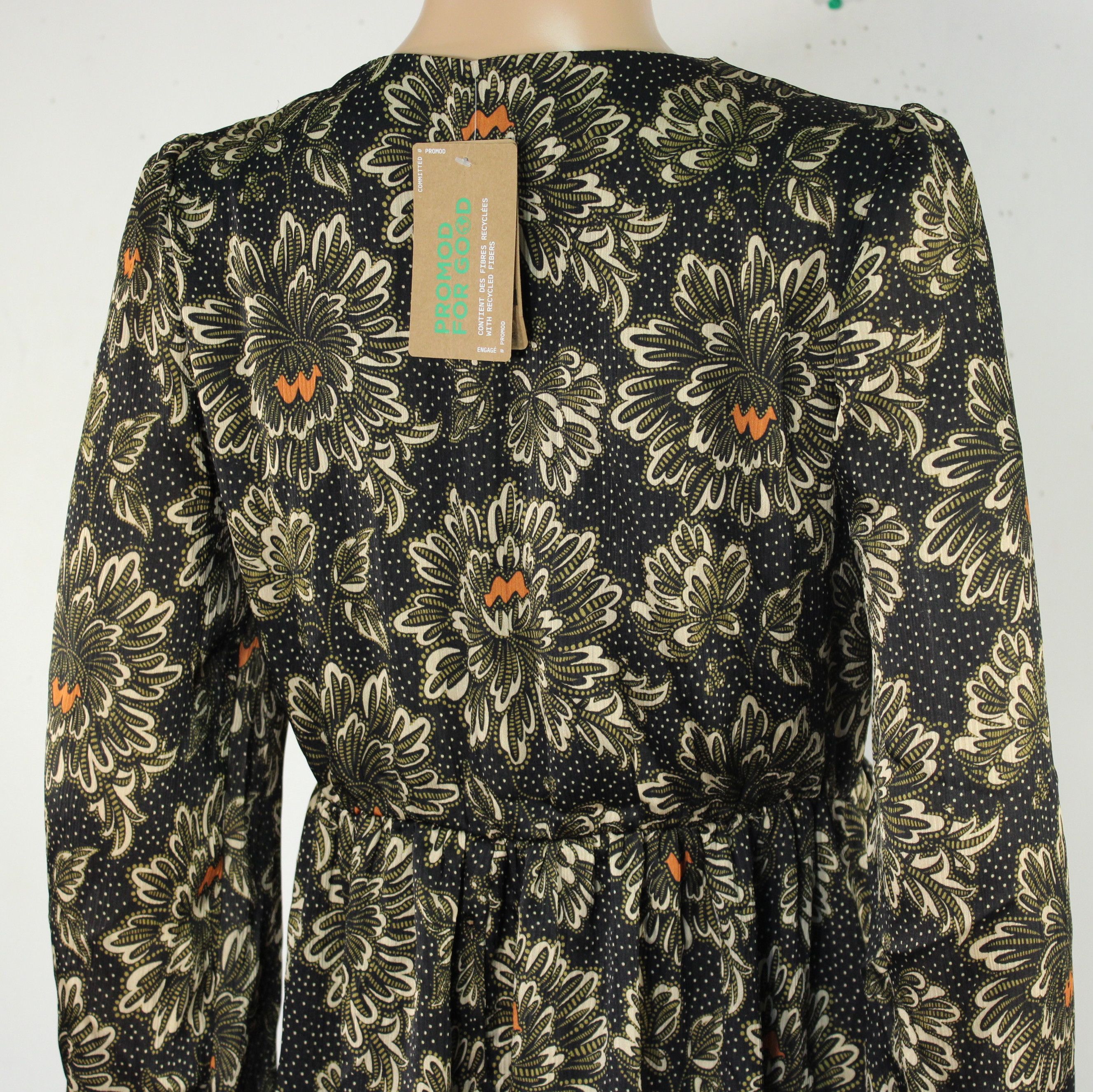 Robe comme neuve à Fleurs PROMOD Taille 36  - Vue 4 - 