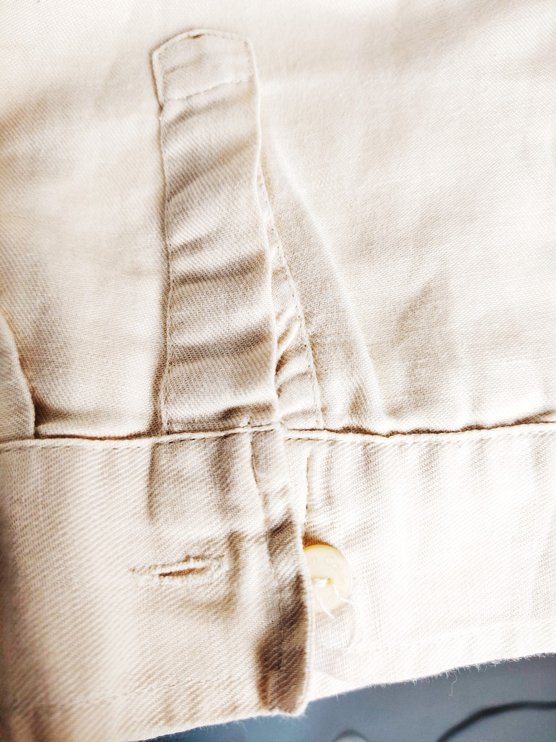 Calvin Klein Chemise beige Tomboy - Taille L - Photo 6