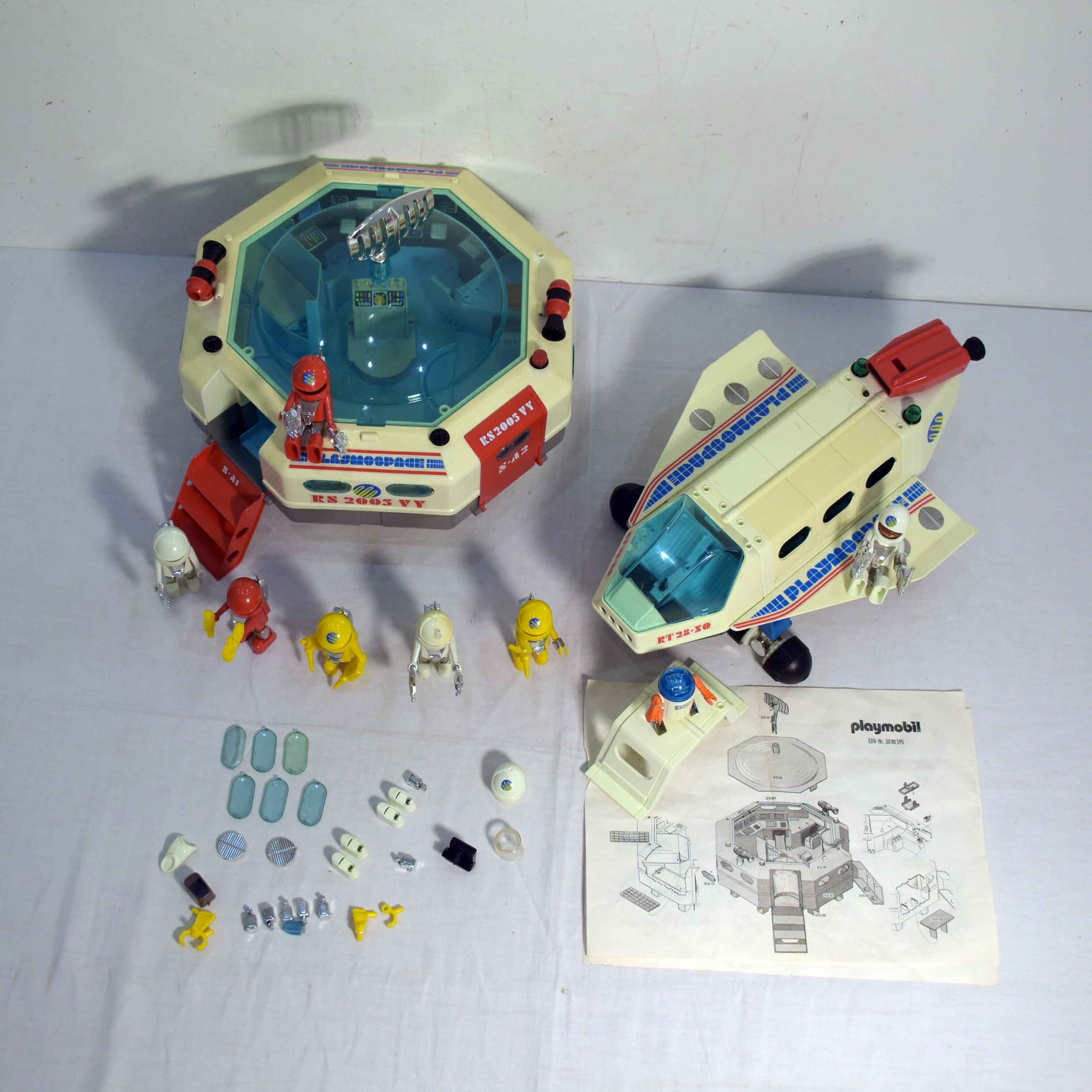 Playmospace by Playmobil™ - Station Lunaire & Navette Spatiale - Années 80 - État correct - Photo 2