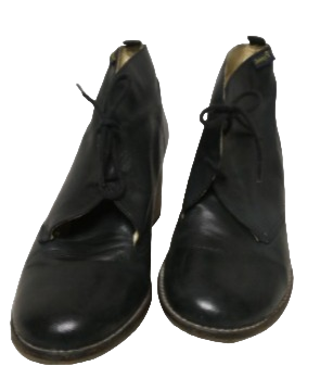 Jonny's bottes noir en cuir pour Femme poiture - 34 - Photo 1