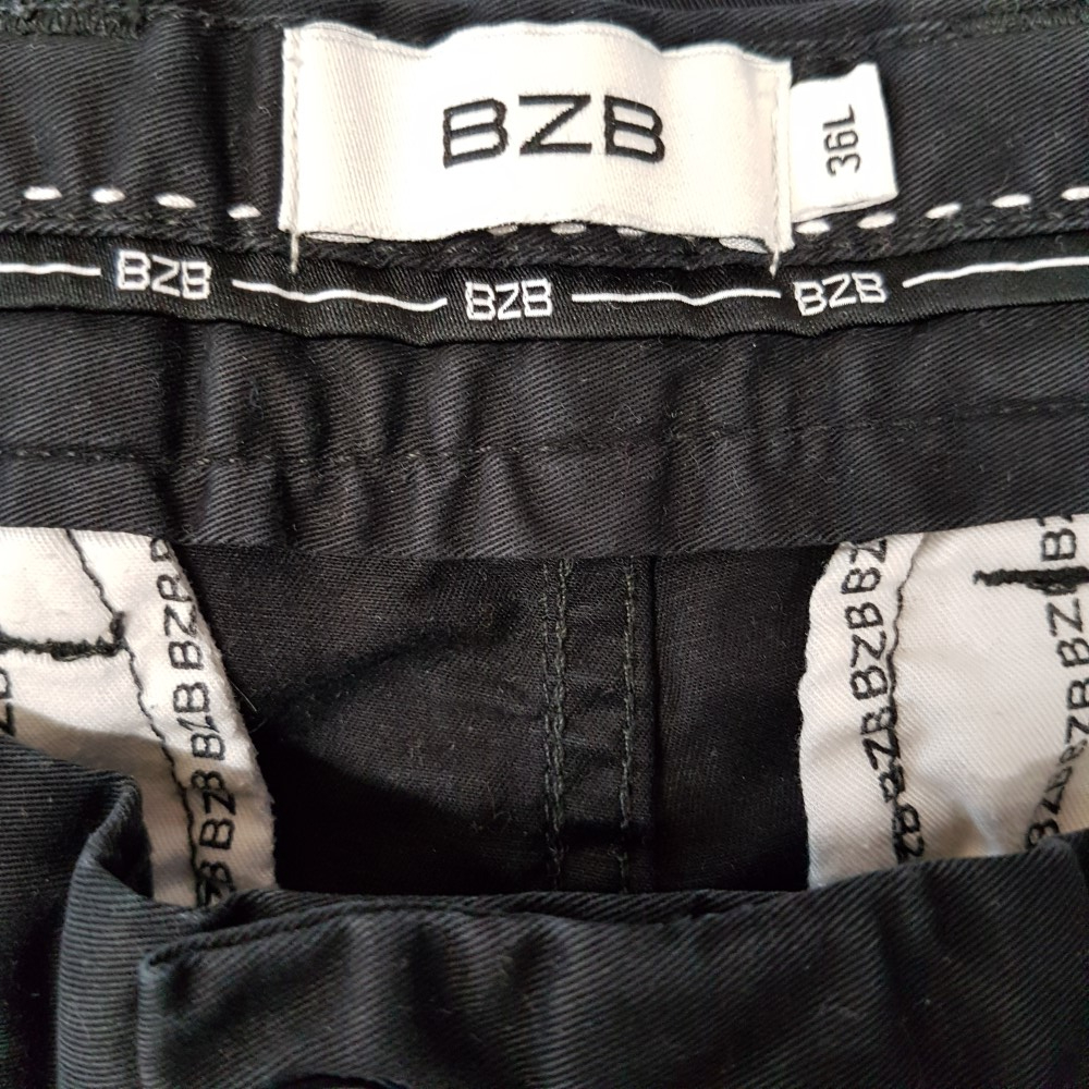 Voir photo 6 de Pantalon noir - BZB - Taille 36 L Pantalon noir - BZB - Taille 36 L Bon état - Vue 6 -
