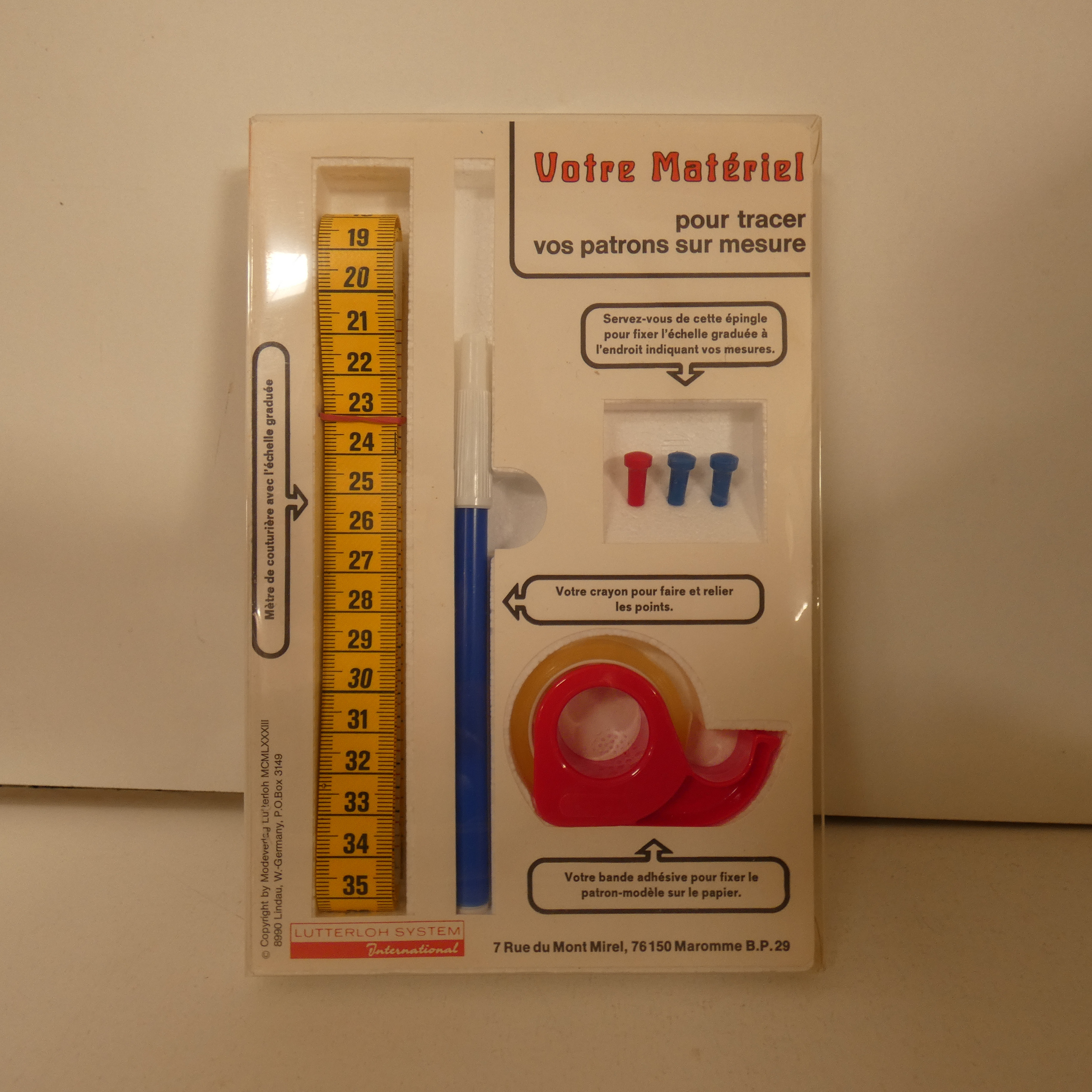 Kit de couture "La Coupe d'or - Lutterloh" - Bon état - Photo 4