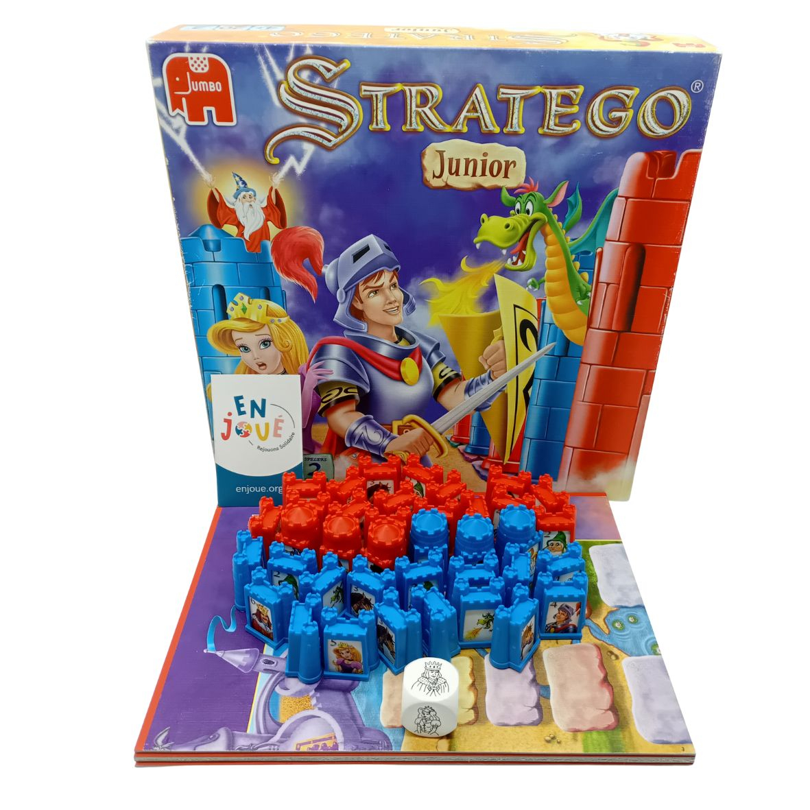 Jeu de société - Stratego - Jumbo - A partir de 4 ans. Bon état - Vue 4 - 
