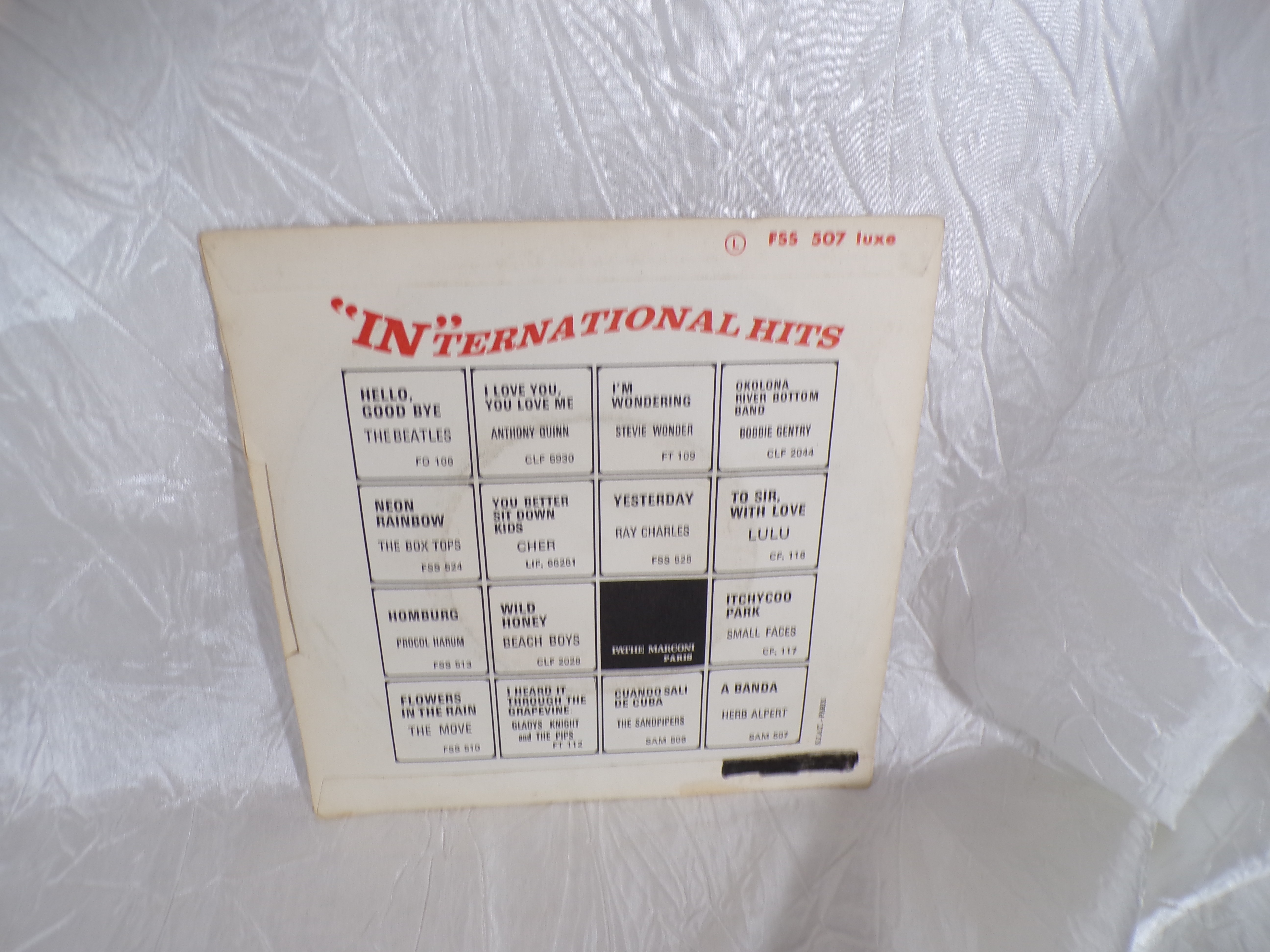 Voir photo 2 de Vinyle The Box Tops Vinyle The Box Tops Bon état - Vue 2 -