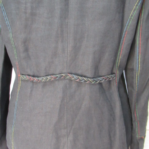 HF88 - Veste en lin - Christine Laure - Taille 46 Bon état - Vue 6 - 