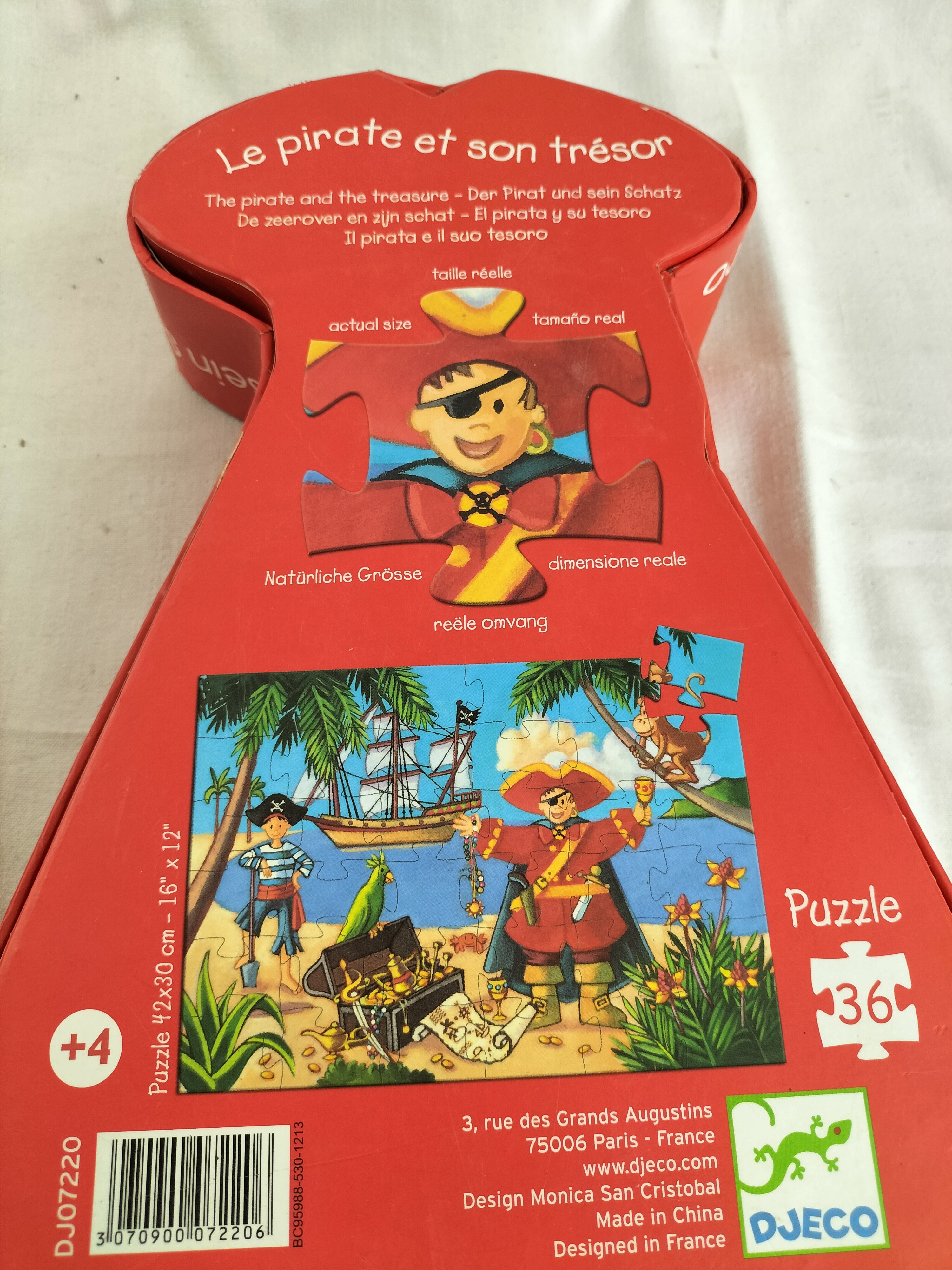 Voir photo 18 de Lot de 5 puzzles silhouettes Djeco pour enfants – Univers contes et poésie vintage Lot de 5 puzzles silhouettes Djeco pour enfants – Univers contes et poésie vintage Bon état - Vue 18 -