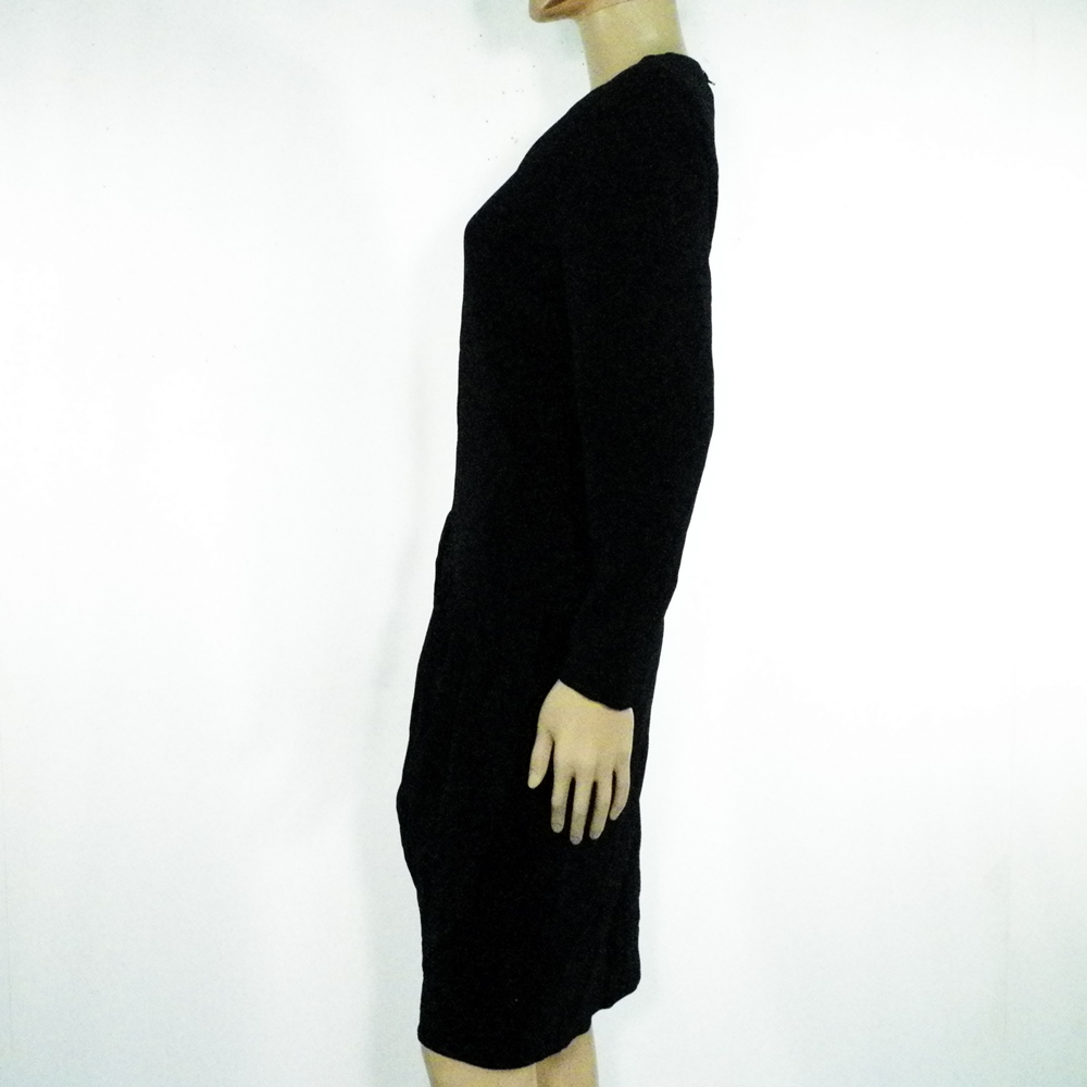 Robe Noir Vintage VIRGINIE Taille Estimée M. Bon état - Vue 2 - 