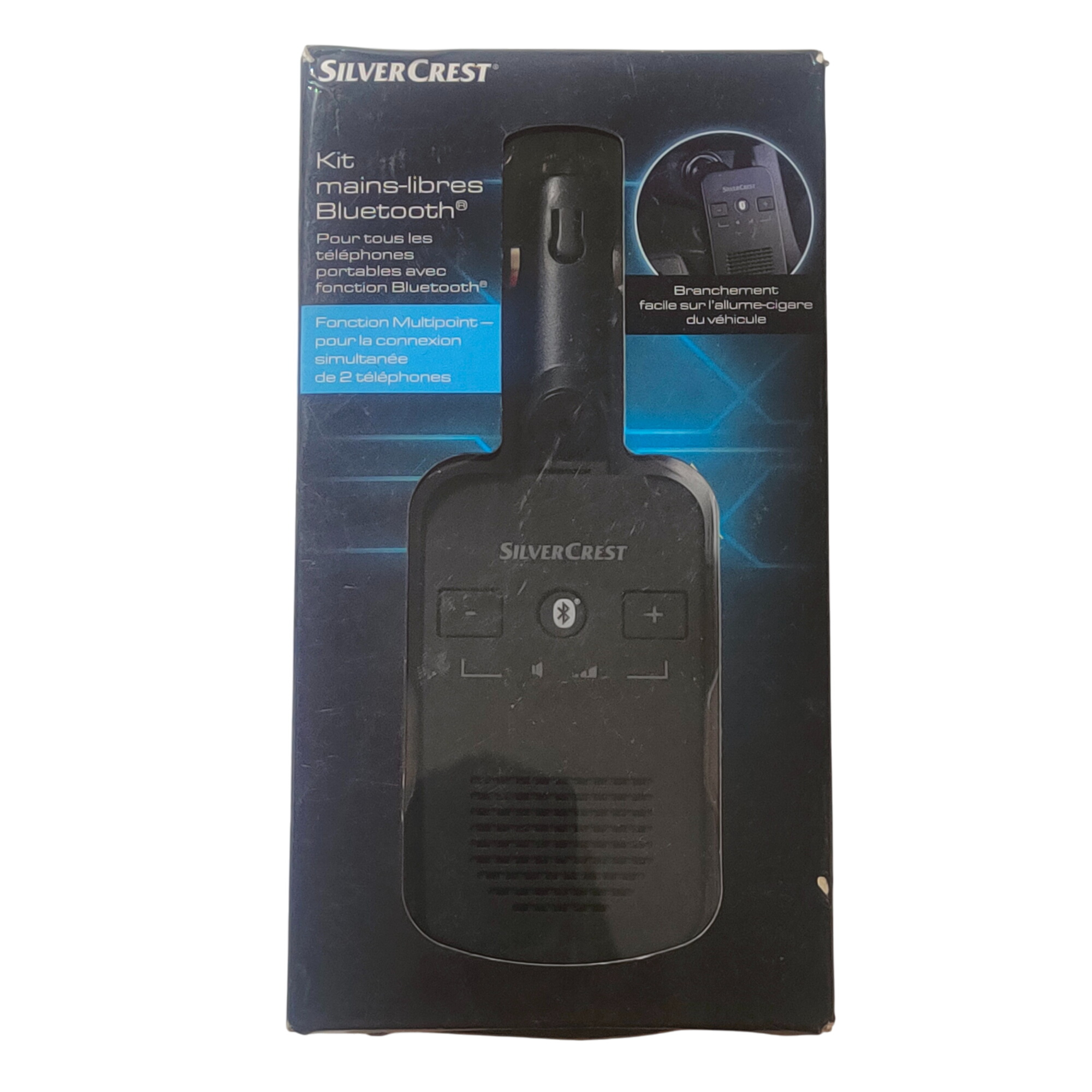 Acheter Kit main libre Bluetooth SilverCrest Très bon état - 10,50 € Kit main libre Bluetooth SilverCrest Très bon état - reconditionné disponible sur Label Emmaüs