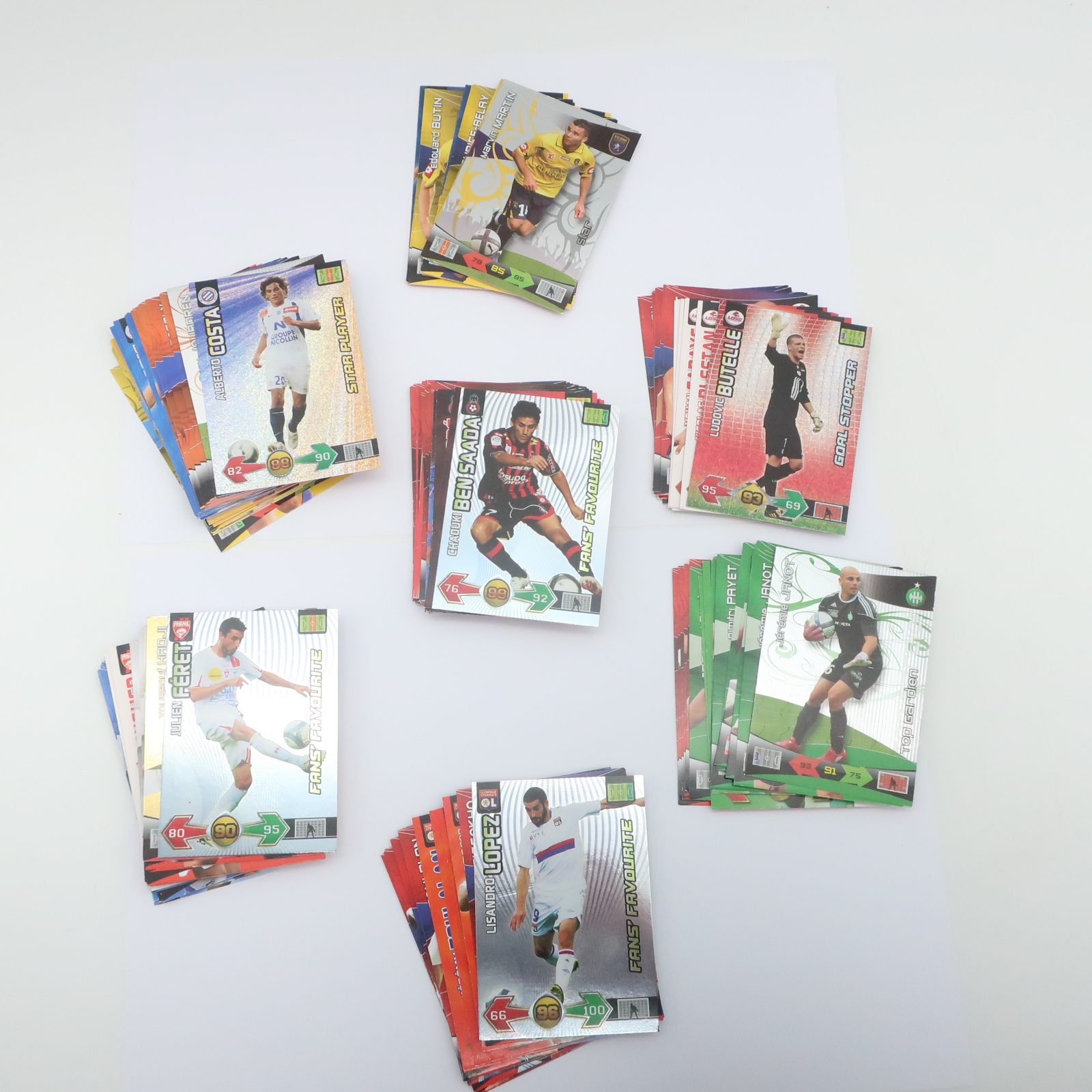 Voir photo 2 de Lot de 250 Cartes " Adrenalyn XL Ligue 1 Saison 2009/2010 " Panini Lot de 250 Cartes " Adrenalyn XL Ligue 1 Saison 2009/2010 " Panini - Vue 2 -