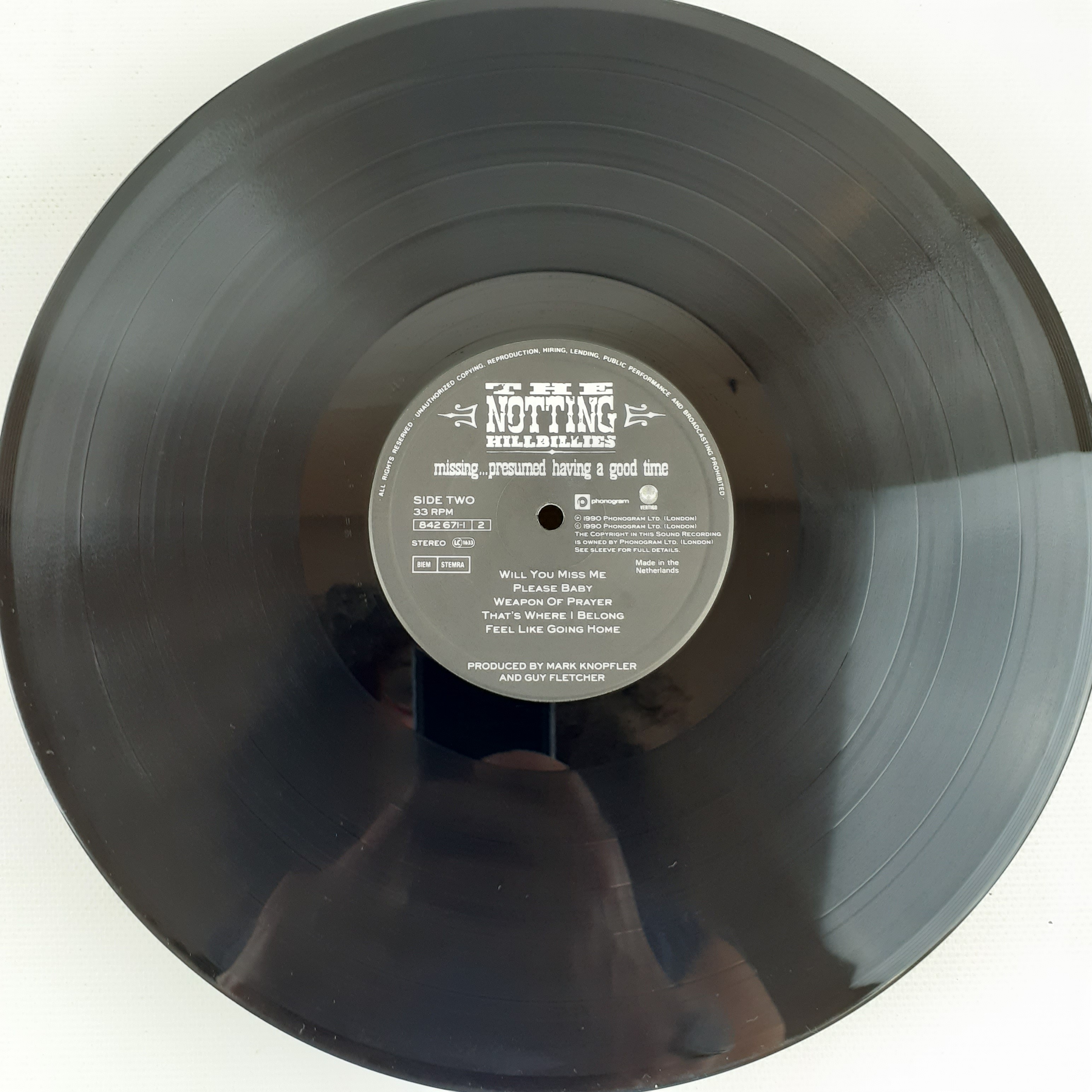 The Notting Hillbillies – Missing...Presumed Having A Good Time Très bon état - Vue 3 - 
