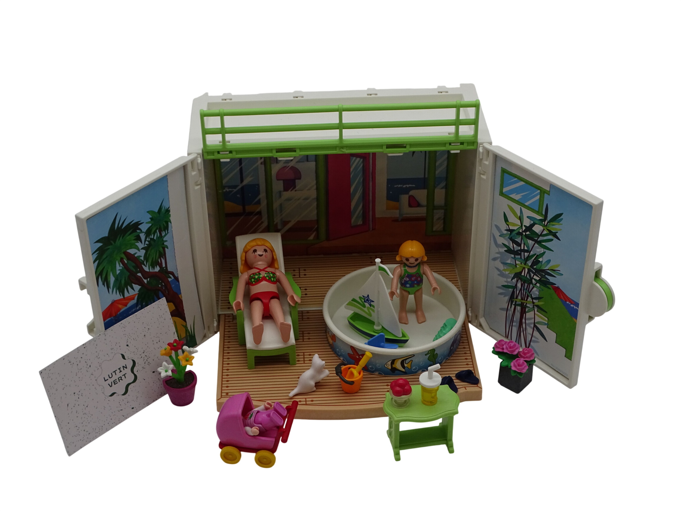 Acheter Playmobil Pièce Unique « Le Bungalow » d'occasion PLAYMOBIL - Dès 4 ans | Ref 13268 - 20,00 € Playmobil Pièce Unique « Le Bungalow » d'occasion PLAYMOBIL - Dès 4 ans | Ref 13268 - reconditionné disponible sur Label Emmaüs