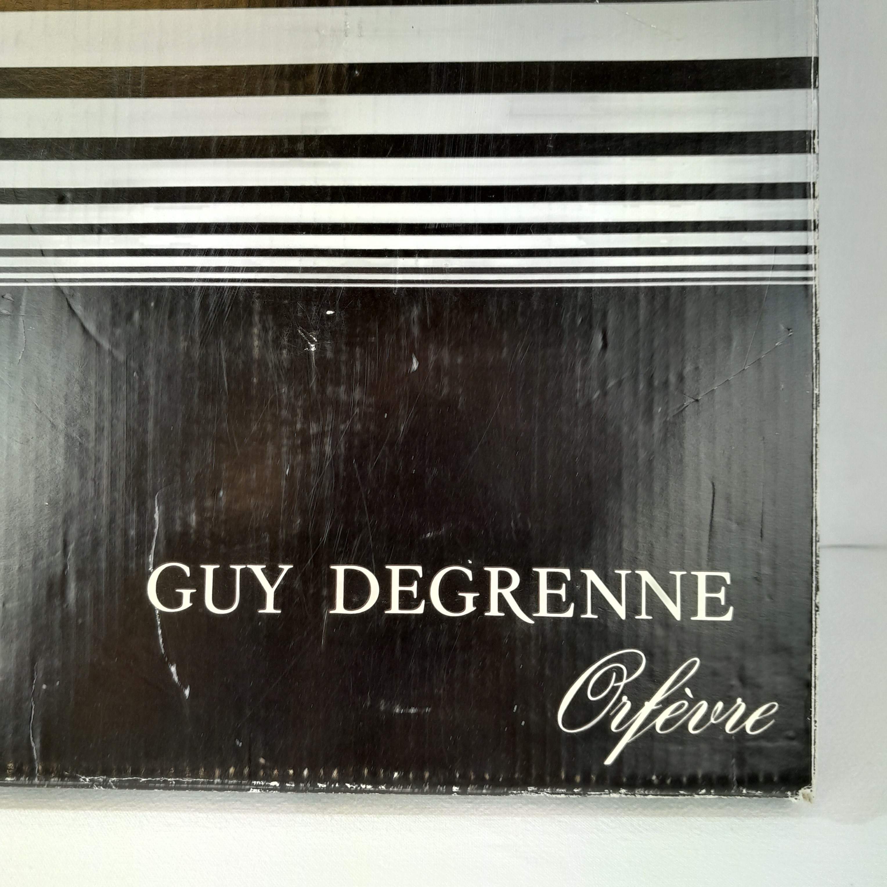 Grand plateau GUY DEGRENNE Orfèvre en inox Bon état - Vue 3 - 