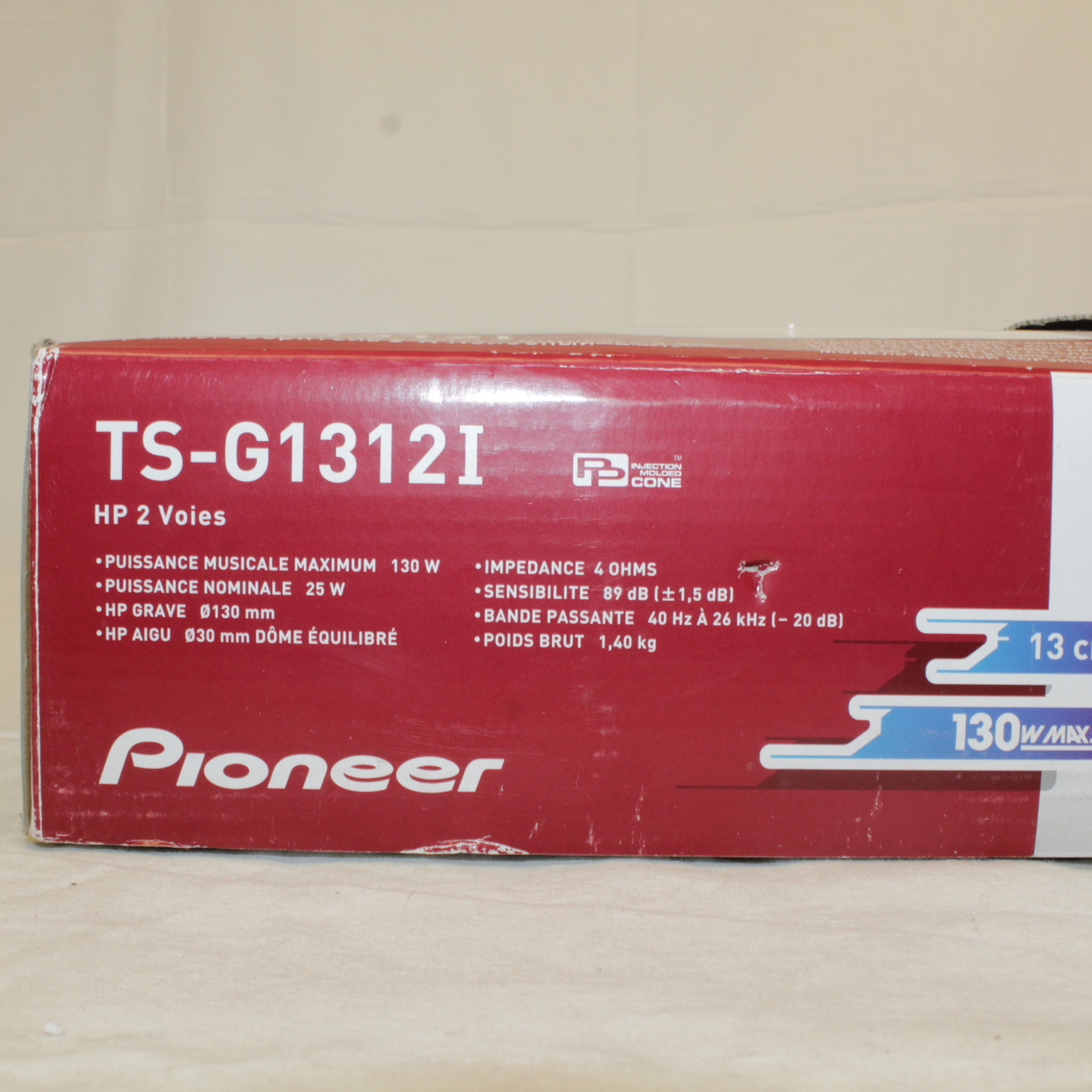 Voir photo 6 de 2 Haut-parleur Pioneer 130W 2 Haut-parleur Pioneer 130W Très bon état - Vue 6 -