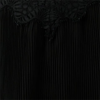 Blouse noire à dentelle - Femme - Zara - Taille M  - Vue 3 - 