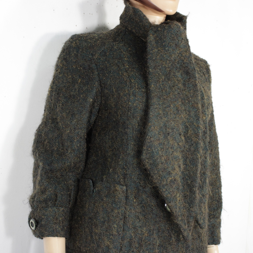 Manteau Femme Vintage Vert Anglais Bon état - Vue 7 - 