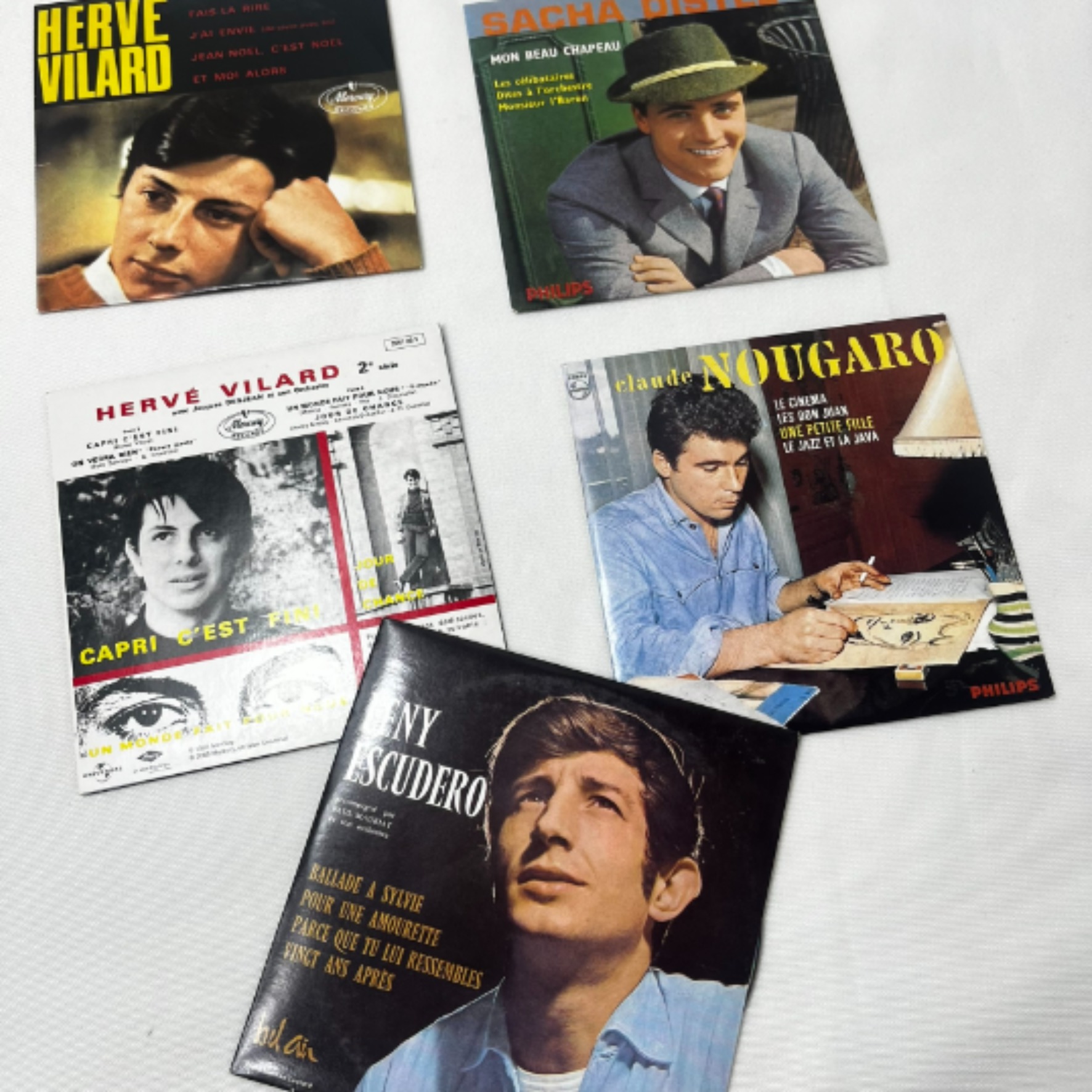 Lot de CD Poète et grand nom de la chanson française ( Christophe , Sardou Hugues Aufray ...) (16)  - Vue 4 - 