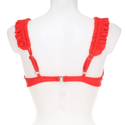 Haut de maillot de bain rouge avec armatures - Femme - Taille L - Photo 1