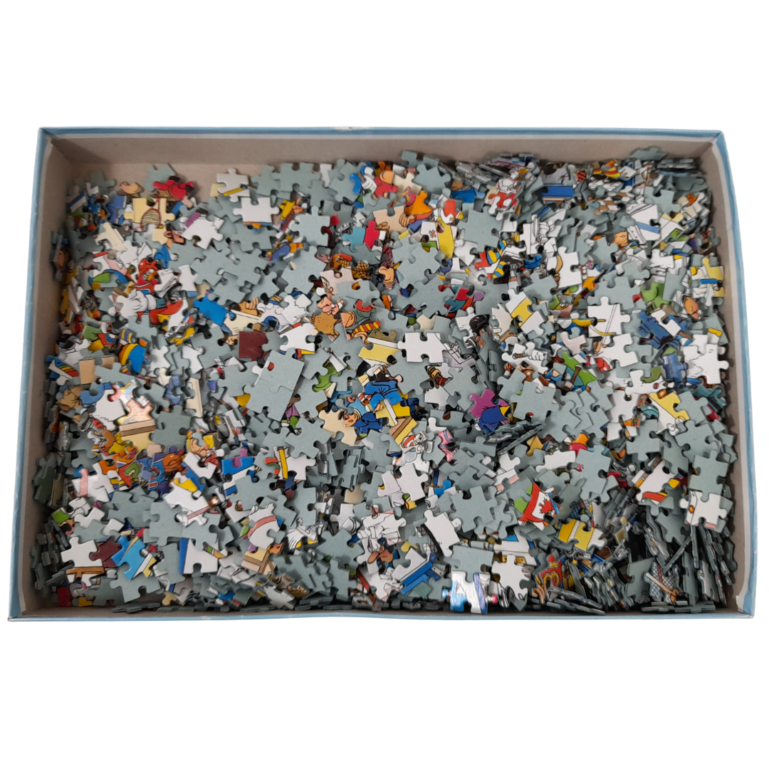 Puzzle Jan Van Haasteren - Le Hockey sur Glace (IJshockey) - 1500 pièces - Jumbo Bon état - Vue 3 - 