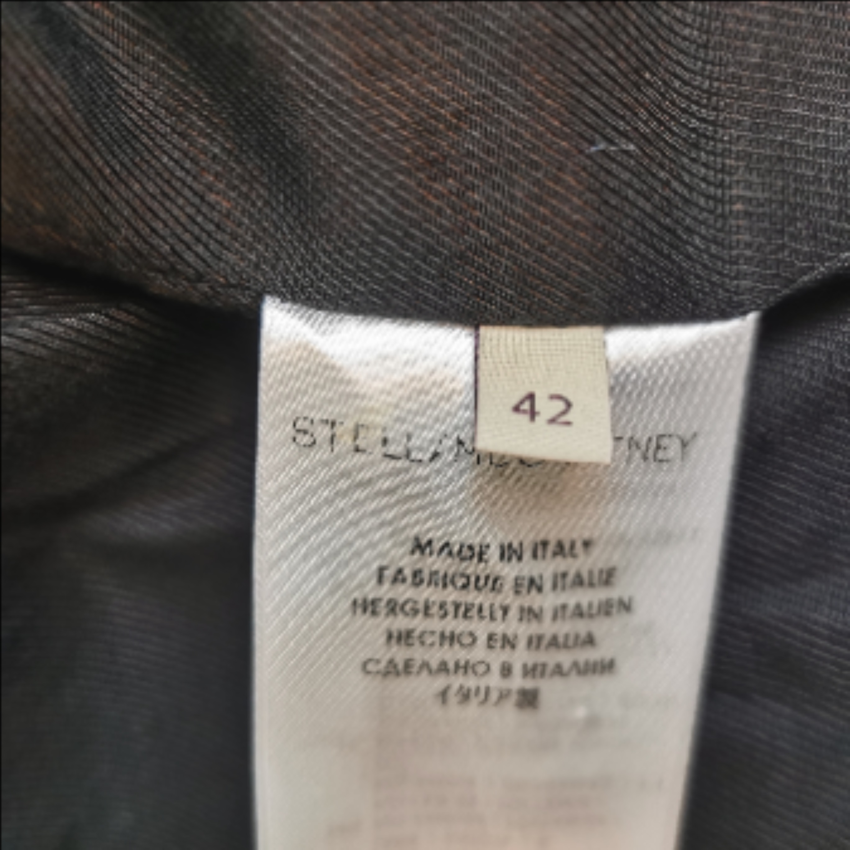 Blazer croisé – Stella McCartney – Taille 38 (FR) – Noir  - Vue 5 - 