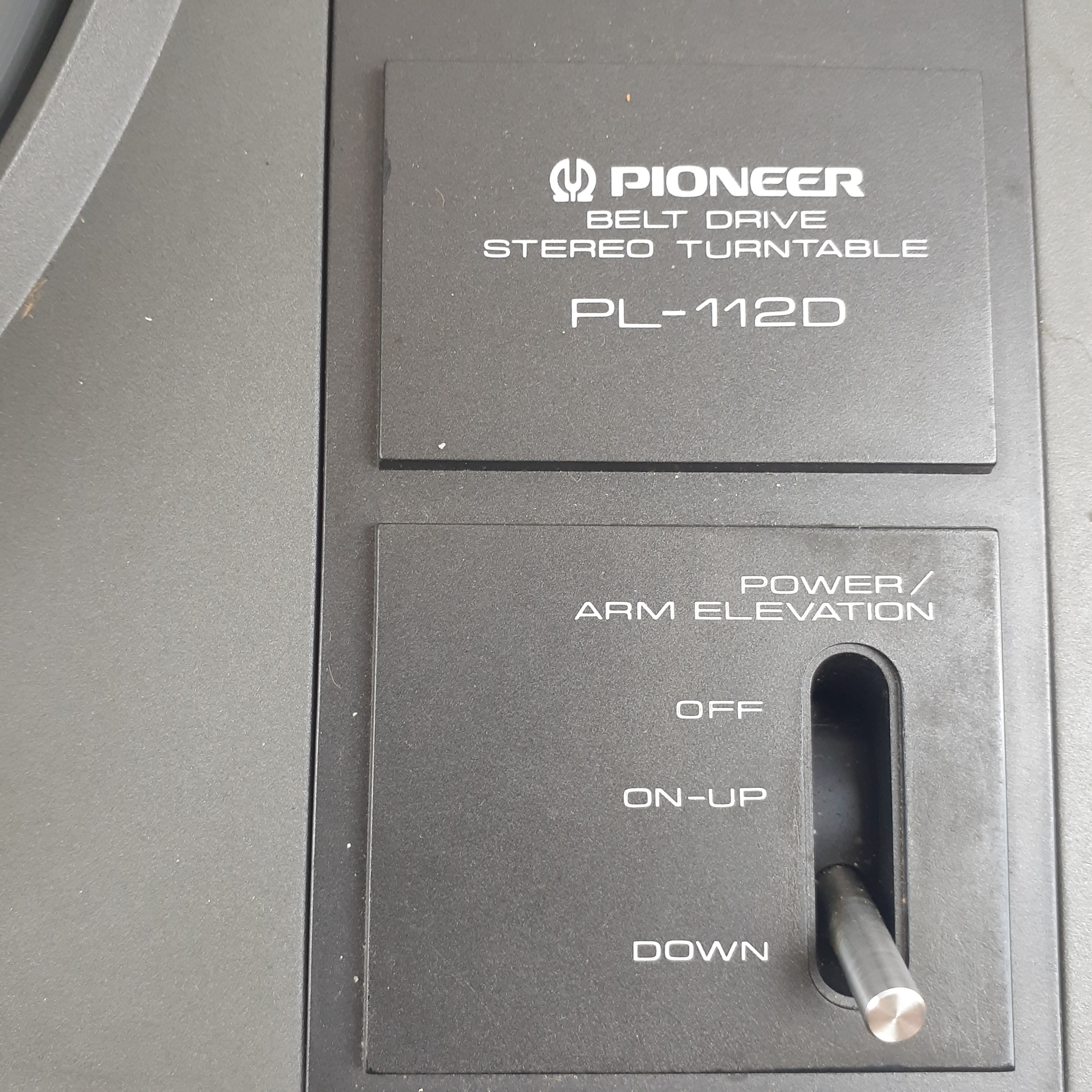 Voir photo 4 de Platine Pioneer PL-112D Platine Pioneer PL-112D Très bon état - Vue 4 -