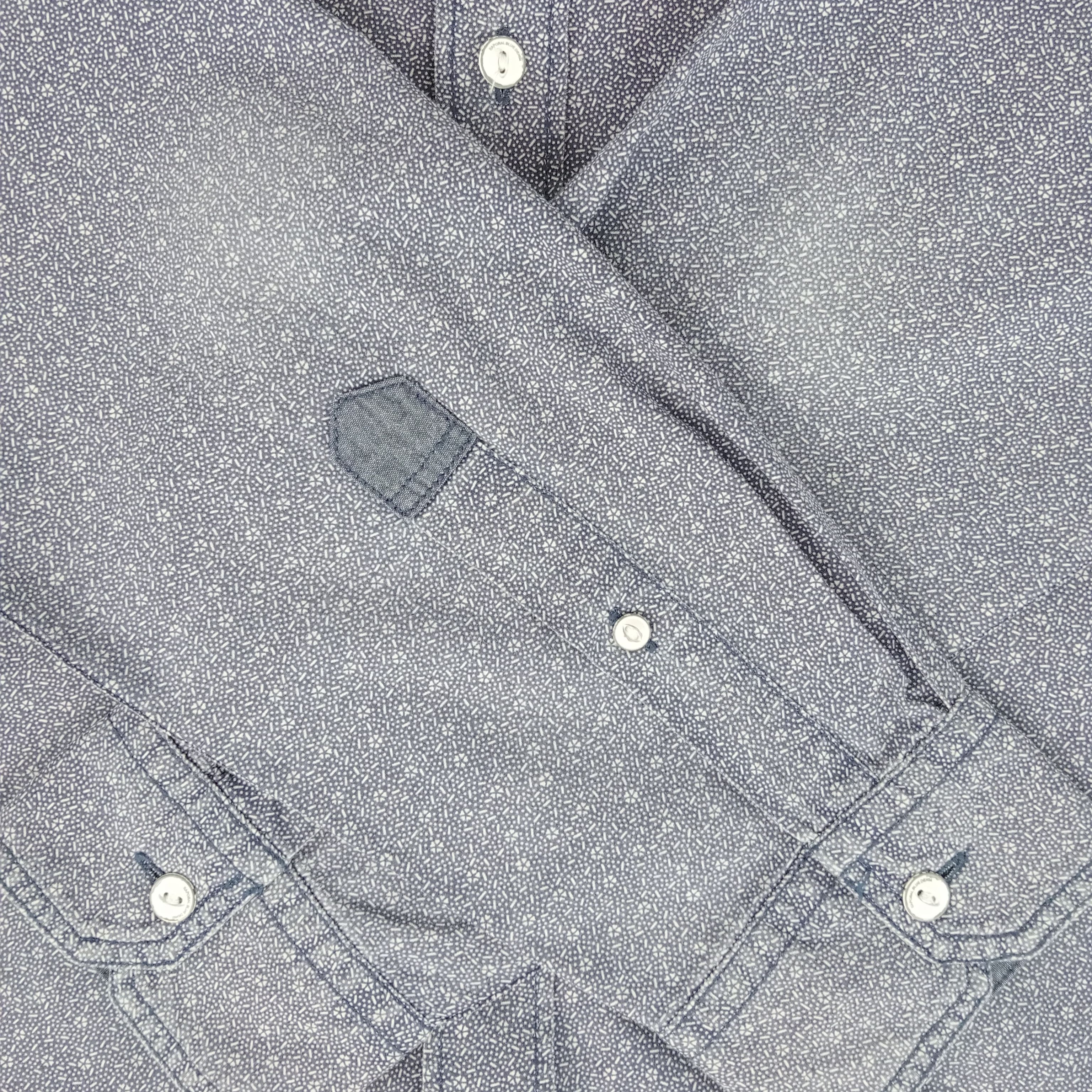 Chemise - homme - marque Kaporal - manches longues - couleur bleu - taille S (38) Très bon état - Vue 6 - 