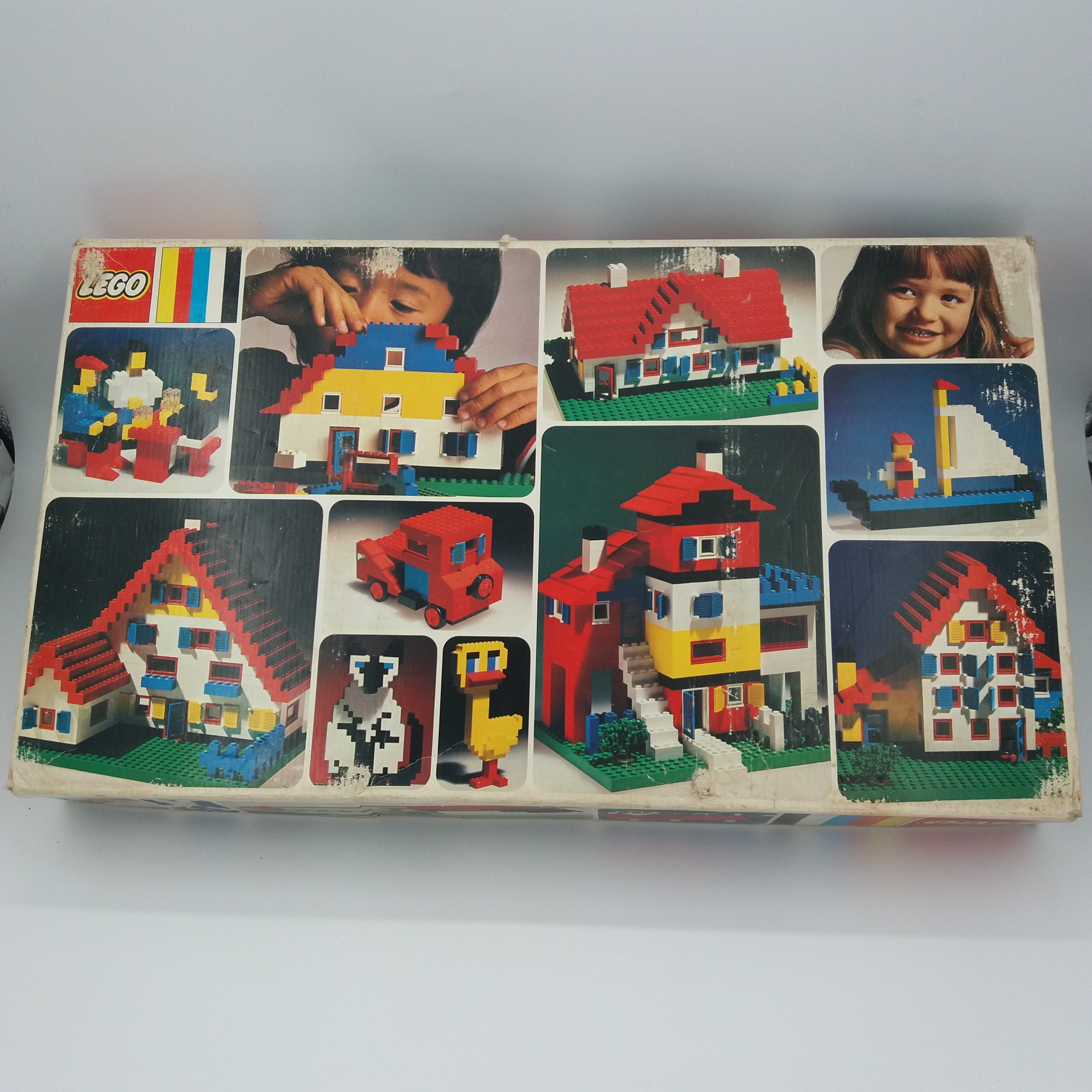 Boite de LEGO vintage; n°8 de 1973 (776 pièces) Bon état - Vue 2 - 