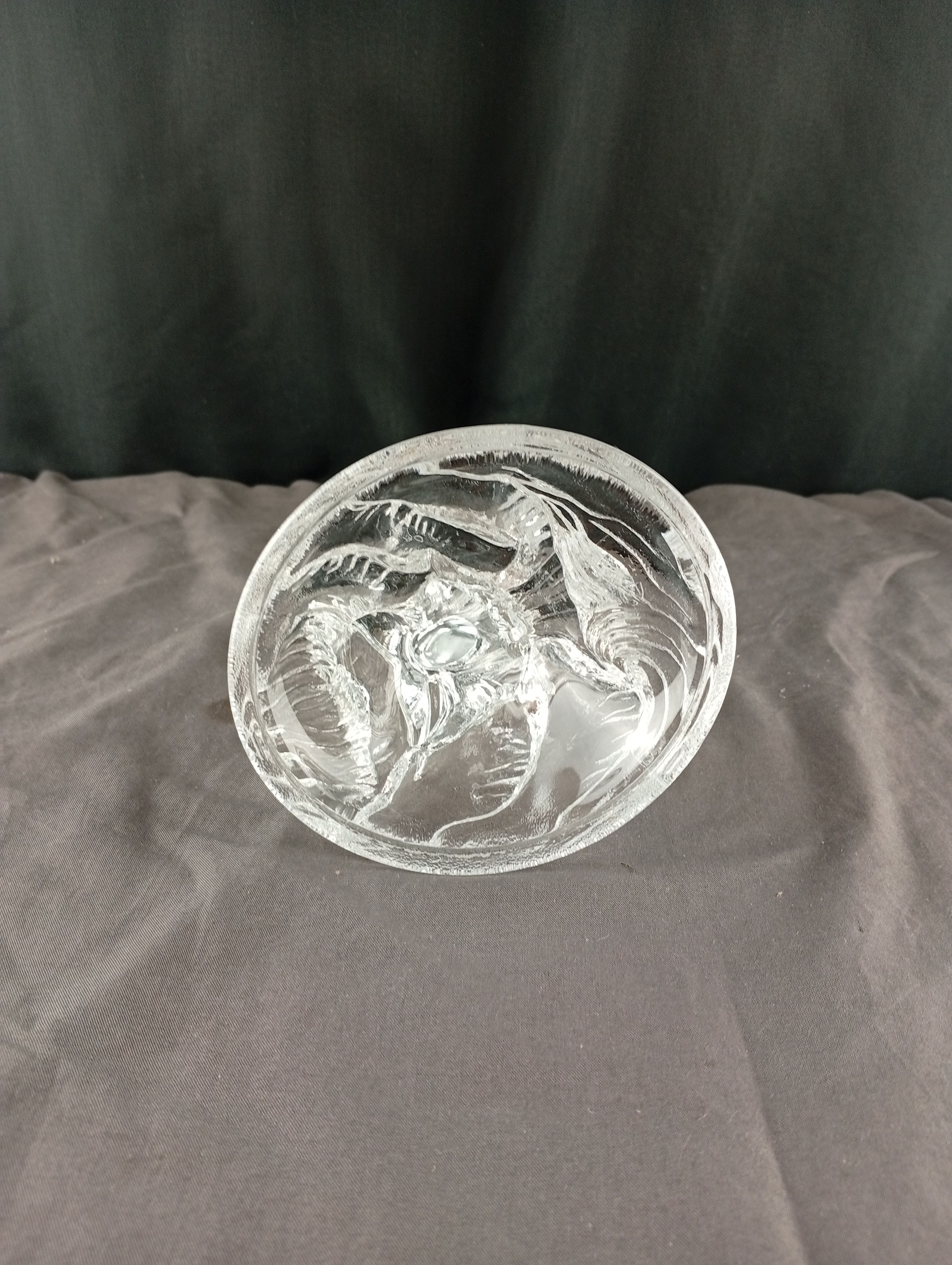 Joli figurine dauphin de marque cristal d'Arques en cristal - Photo 4