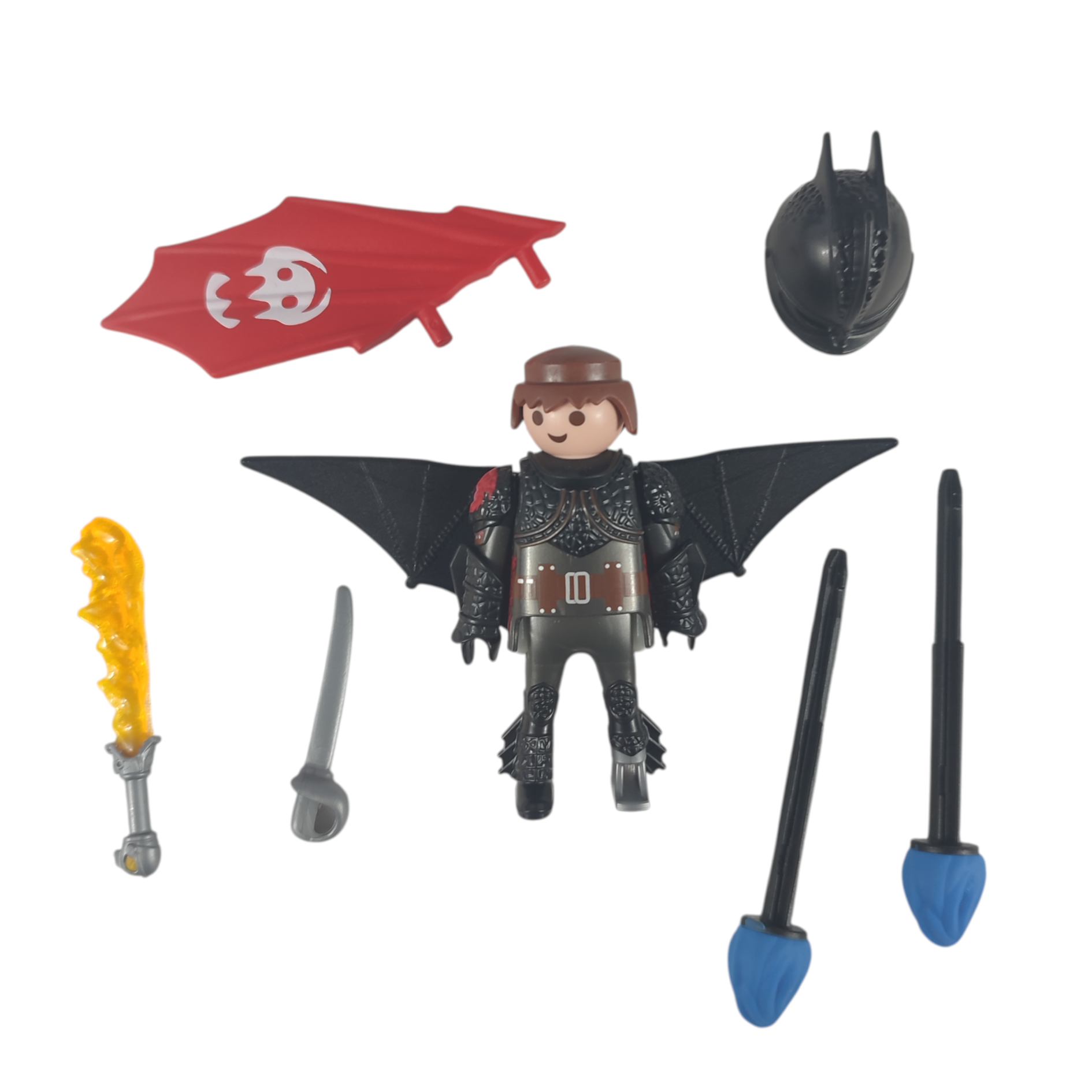 Voir photo 9 de Playmobil Dragons - Harold & Krokmou (fonctionnel) Playmobil Dragons - Harold & Krokmou (fonctionnel) Bon état - Vue 9 -