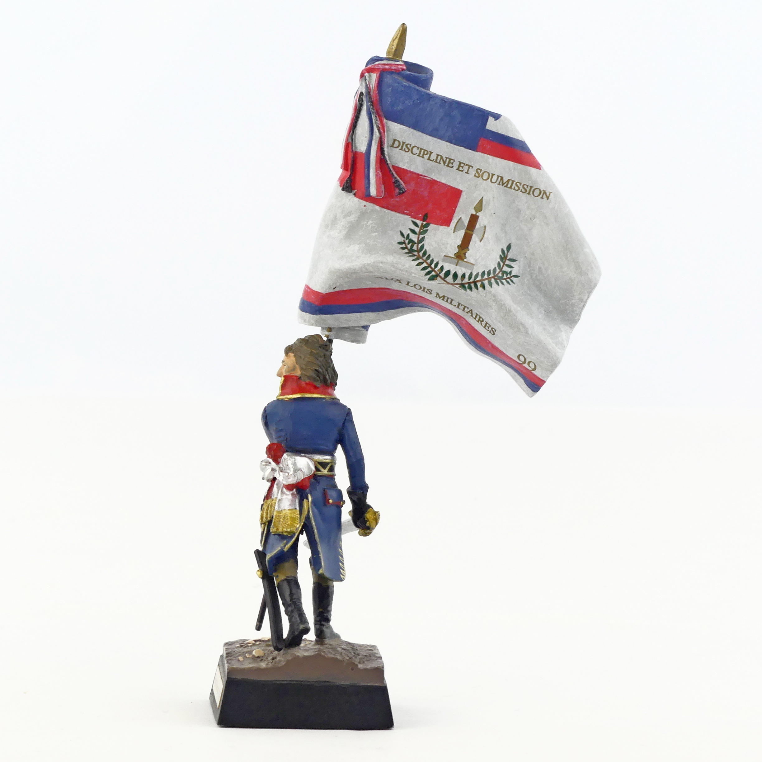 Soldat de plomb : Bonaparte au Pont d'Arcole 1796 Bon état - Vue 4 - 
