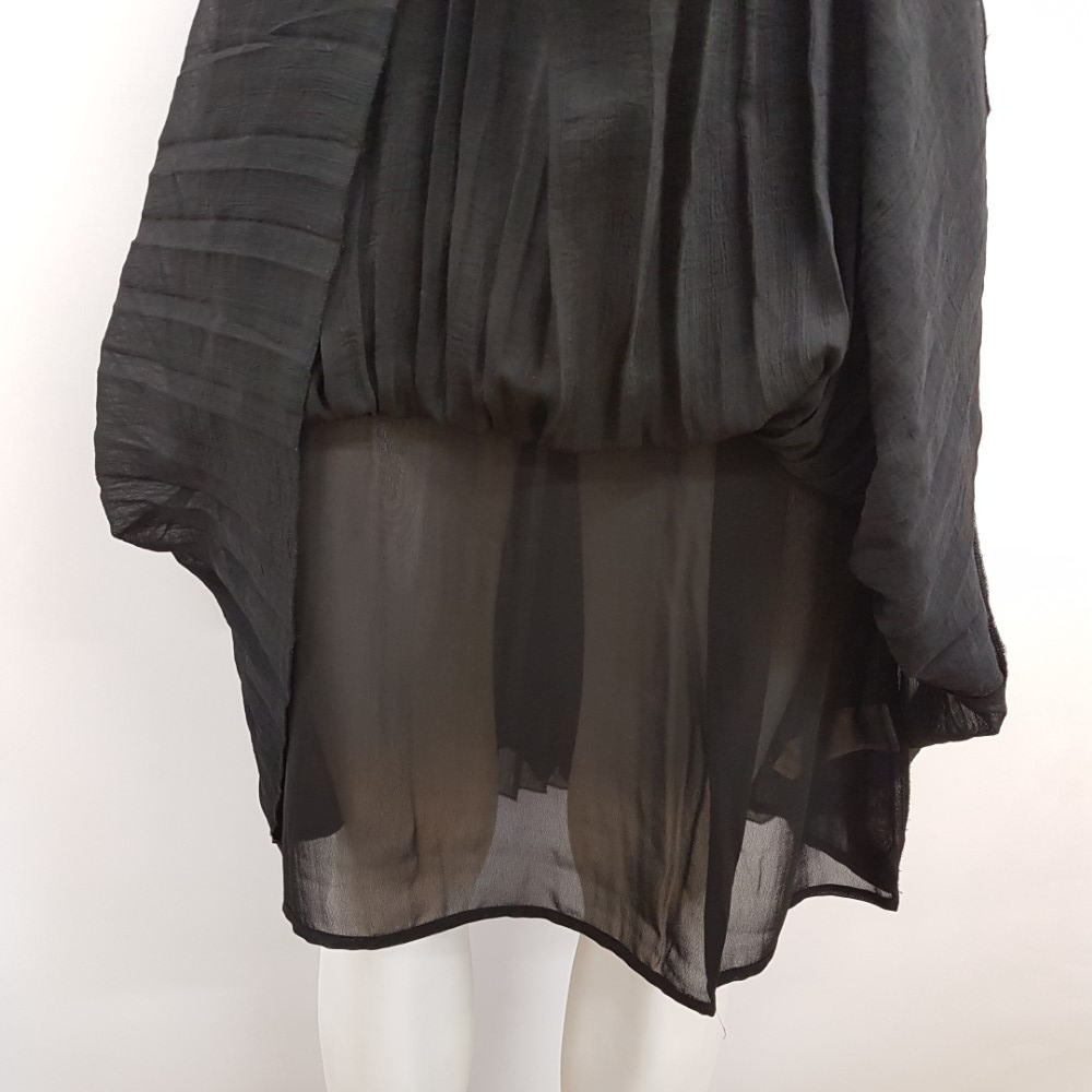 Jupe de fêtes plissée noire - ALAIN MANOUKIAN - taille 44 - Photo 5