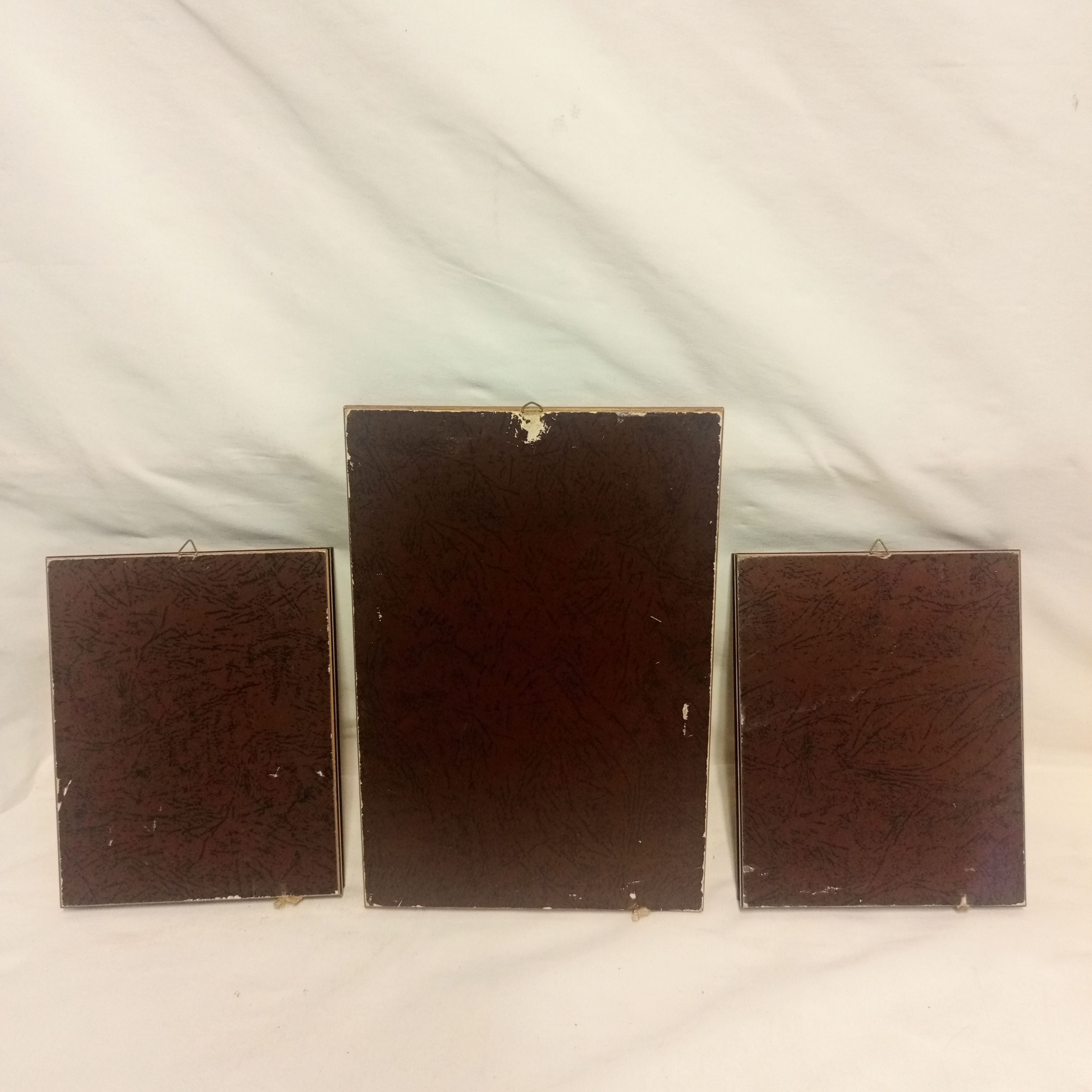Lot de 3 Cadres figurines étain - Photo 5
