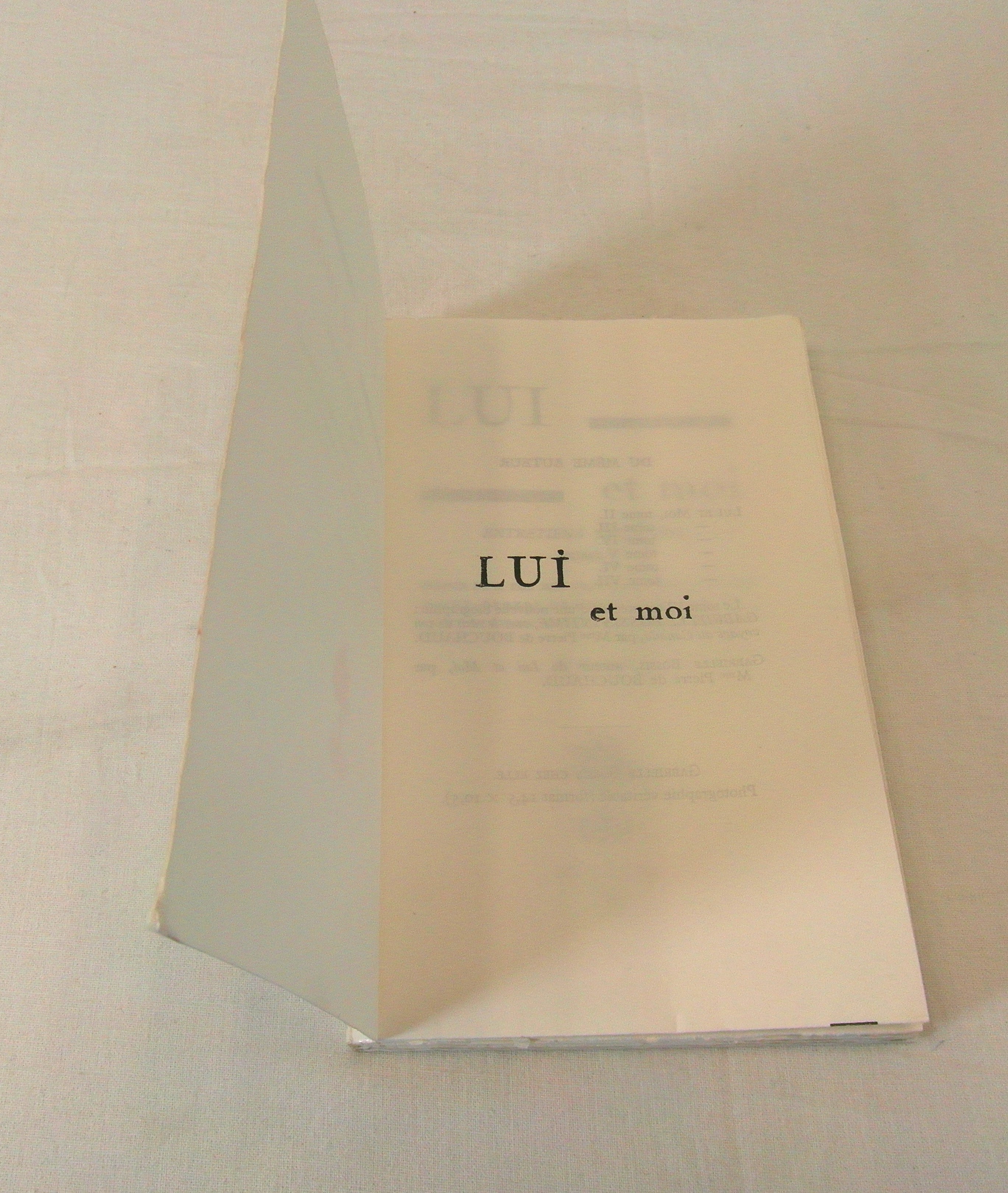Lui et moi entretiens spirituels tome 1 , 56ème édition - Photo 2