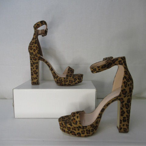 Voir photo 2 de C140 - Sandales léopard à talons - Ideal Shoes - Pointure 40 C140 - Sandales léopard à talons - Ideal Shoes - Pointure 40 - Vue 2 -