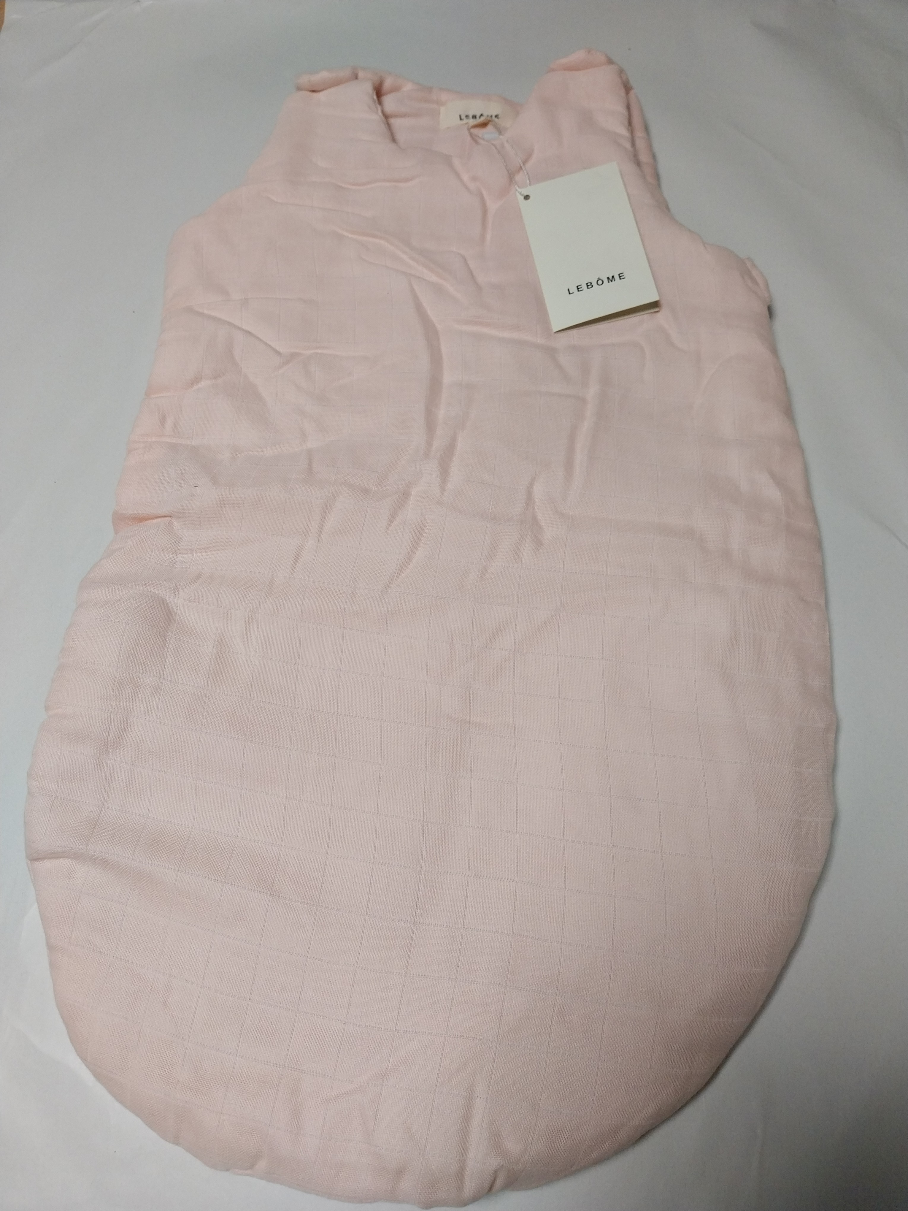 - LEBOME 6m/12m gigoteuse rose - Comme neuf sur Label Emmaüs