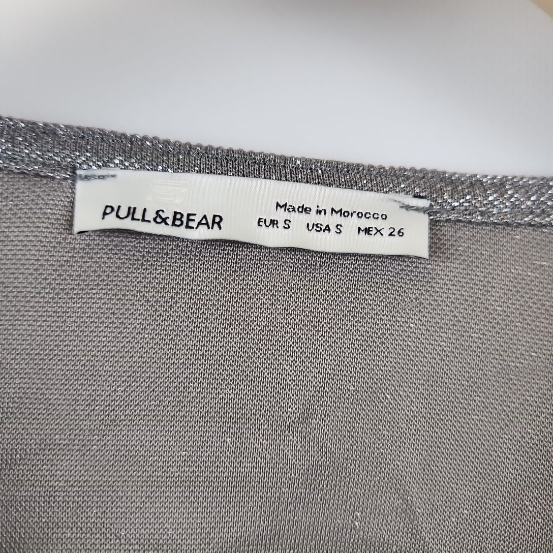 Pull & Bear - gris en paillette - Taille S Très bon état - Vue 4 - 