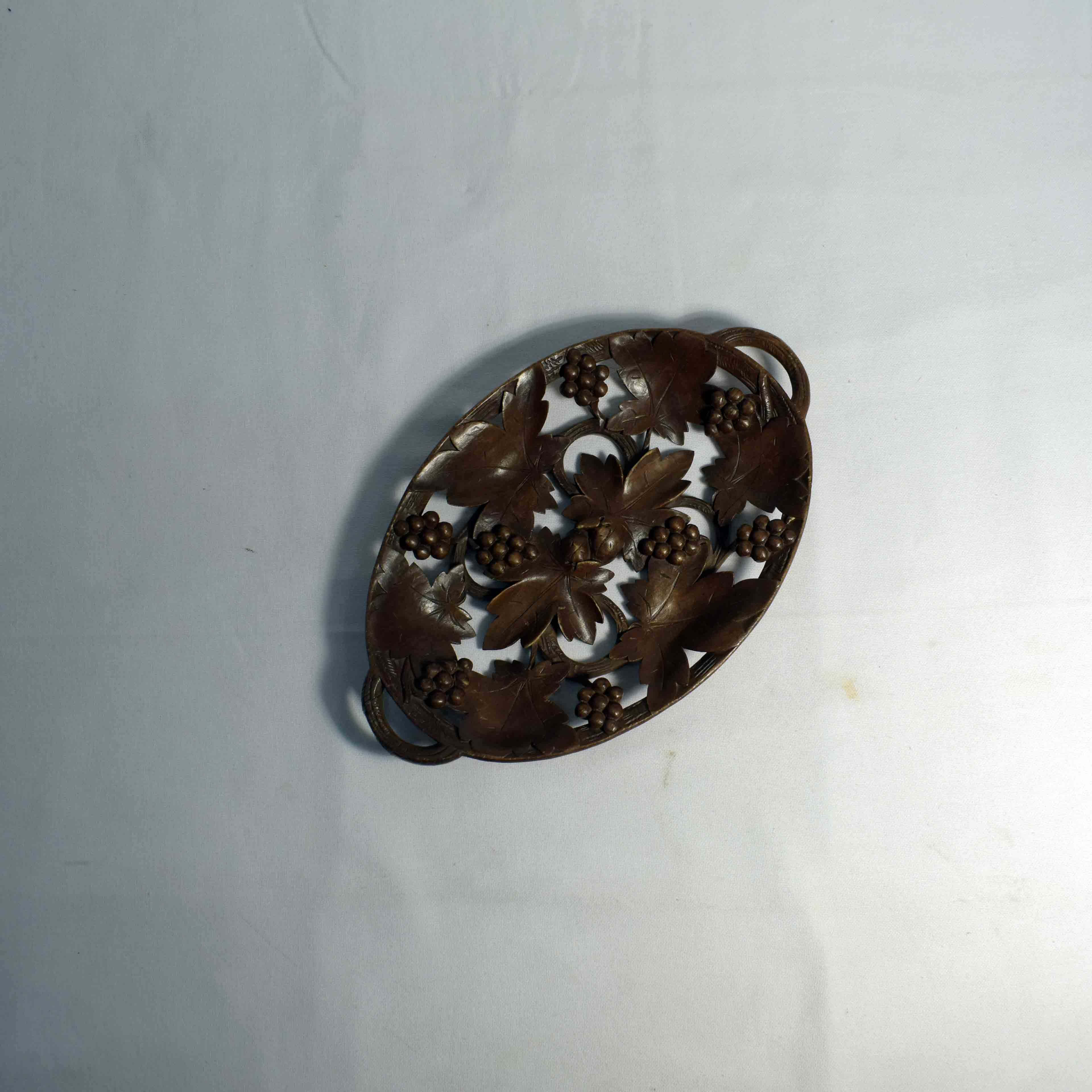 Petit Vide Poche - Bois Sculpté Ajouré - Photo 0