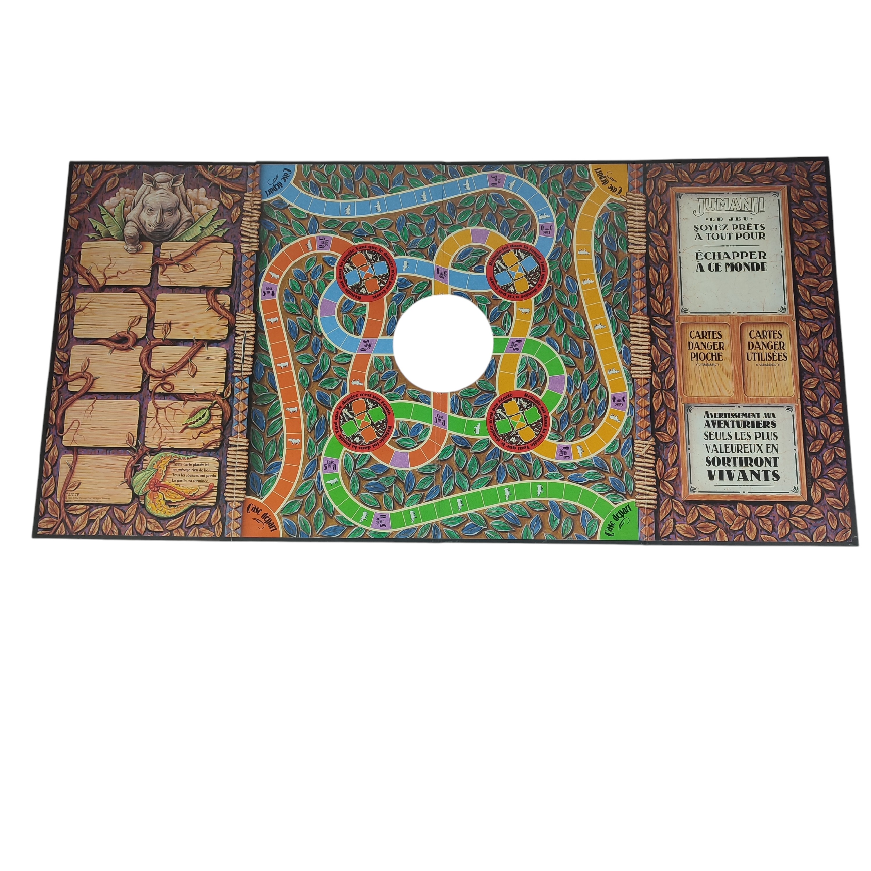 Jeu de plateau Jumanji - 1995 Bon état - Vue 9 - 