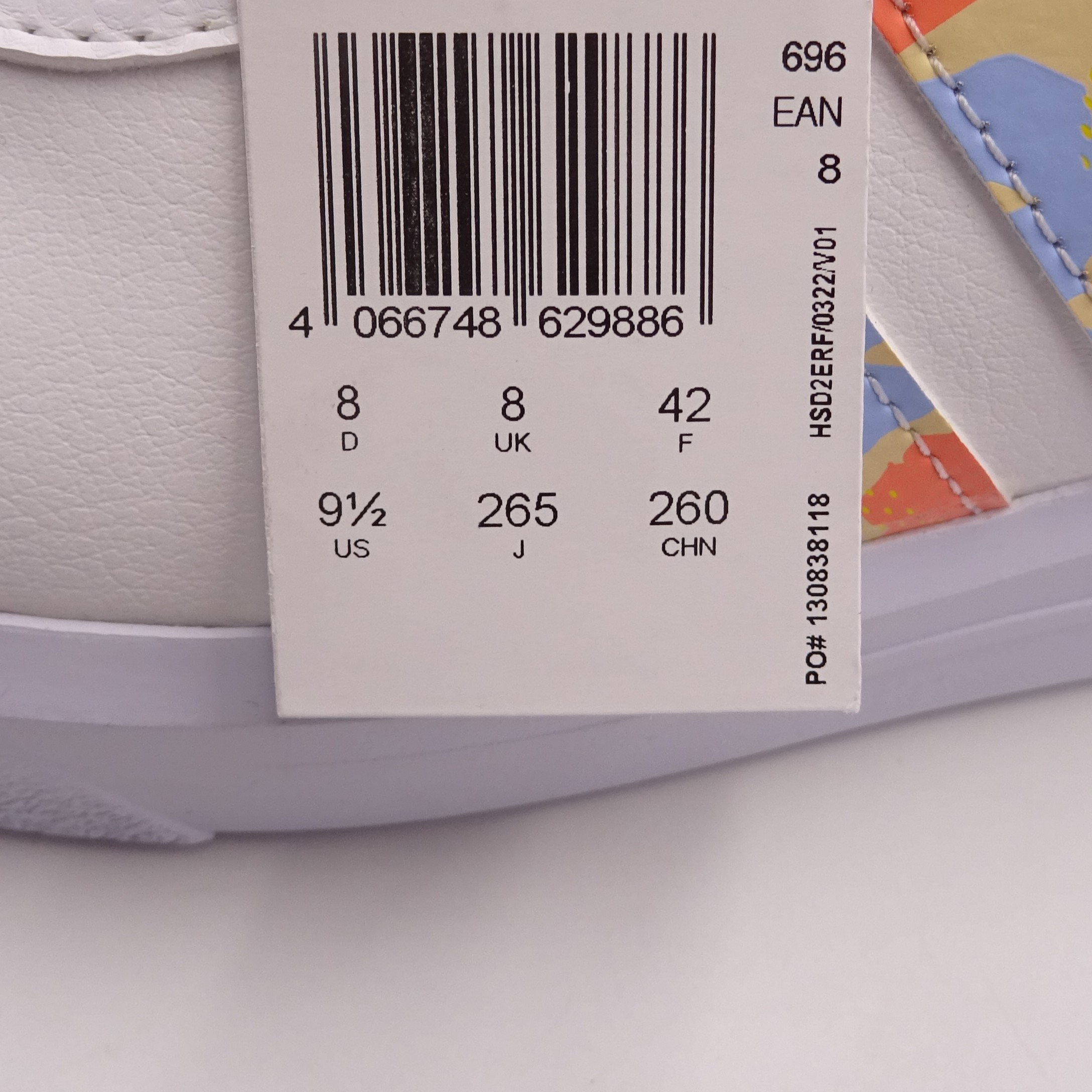 Basket Adidas pointure 42, Court platform - Photo 1