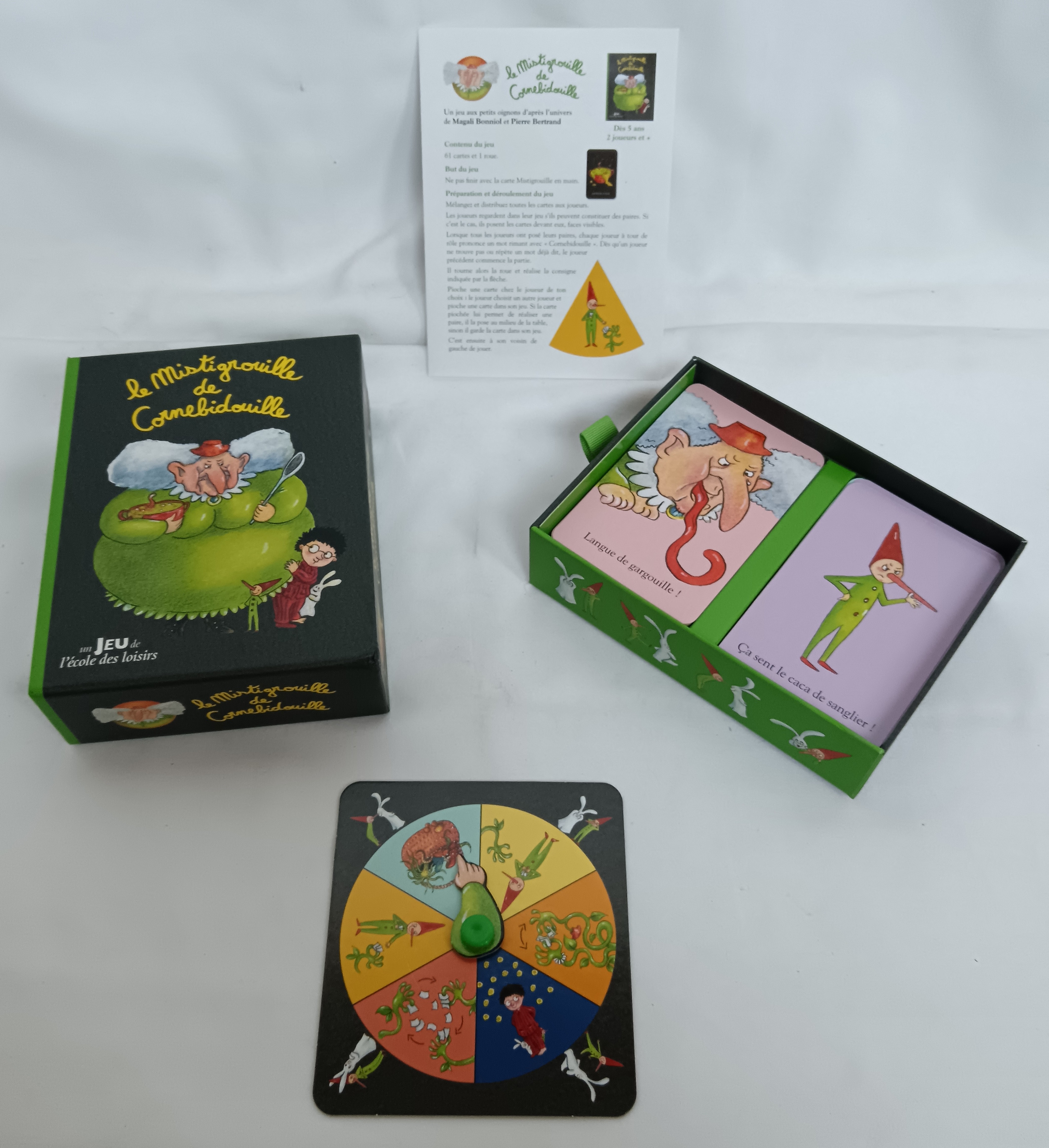 Voir photo 2 de Jeu de société LE MISTIGROUILLE DE CORNEBIDOUILLE Jeu de société LE MISTIGROUILLE DE CORNEBIDOUILLE Très bon état - Vue 2 -