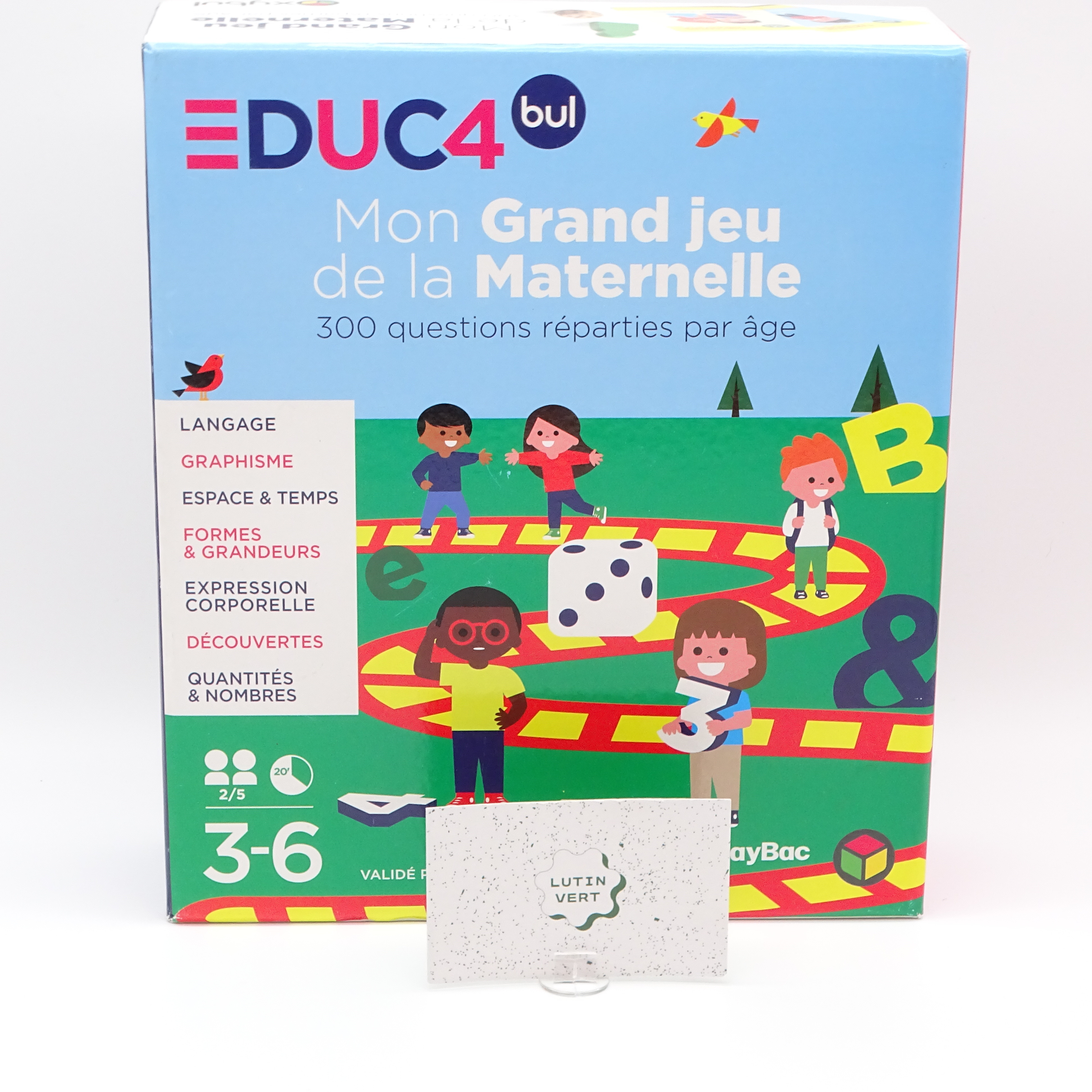 Acheter Mon Grand jeu de la Maternelle d'occasion OXYBUL - Dès 3 ans | Ref 13848 Très bon état - 12,00 € Mon Grand jeu de la Maternelle d'occasion OXYBUL - Dès 3 ans | Ref 13848 Très bon état - reconditionné disponible sur Label Emmaüs
