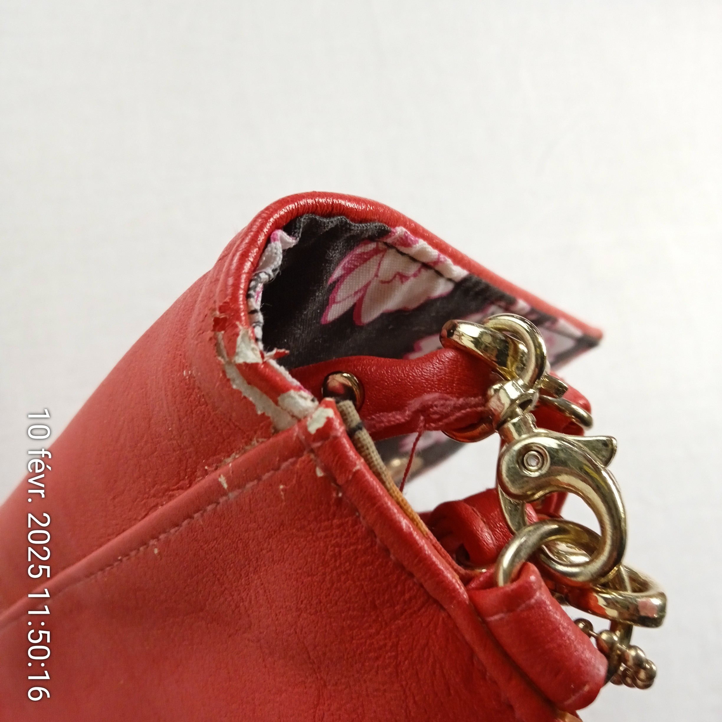Sac pochette bandoulière Rouge LOLLIPOPS - Photo 4