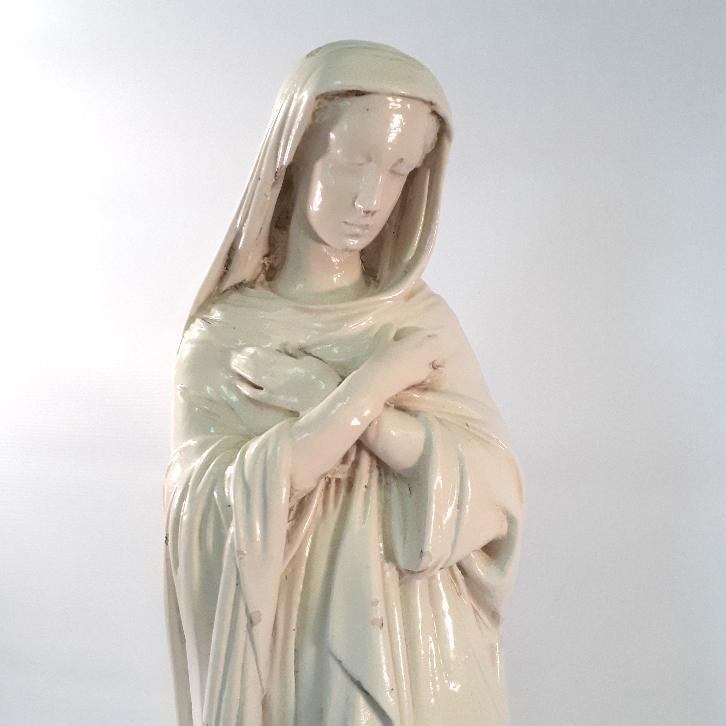 Grande statuette H 59 cm 